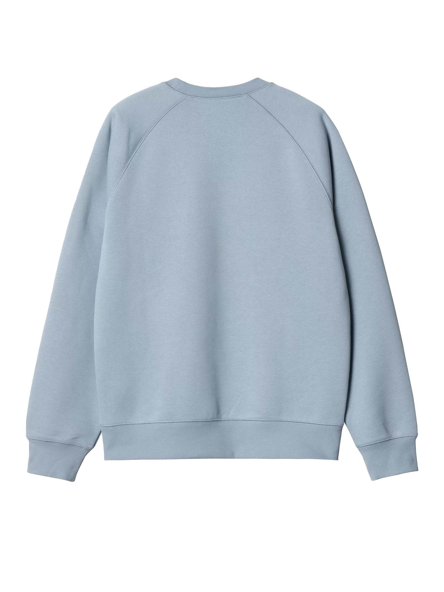 Carhartt Wip Chase Sweatshirt Azzurro