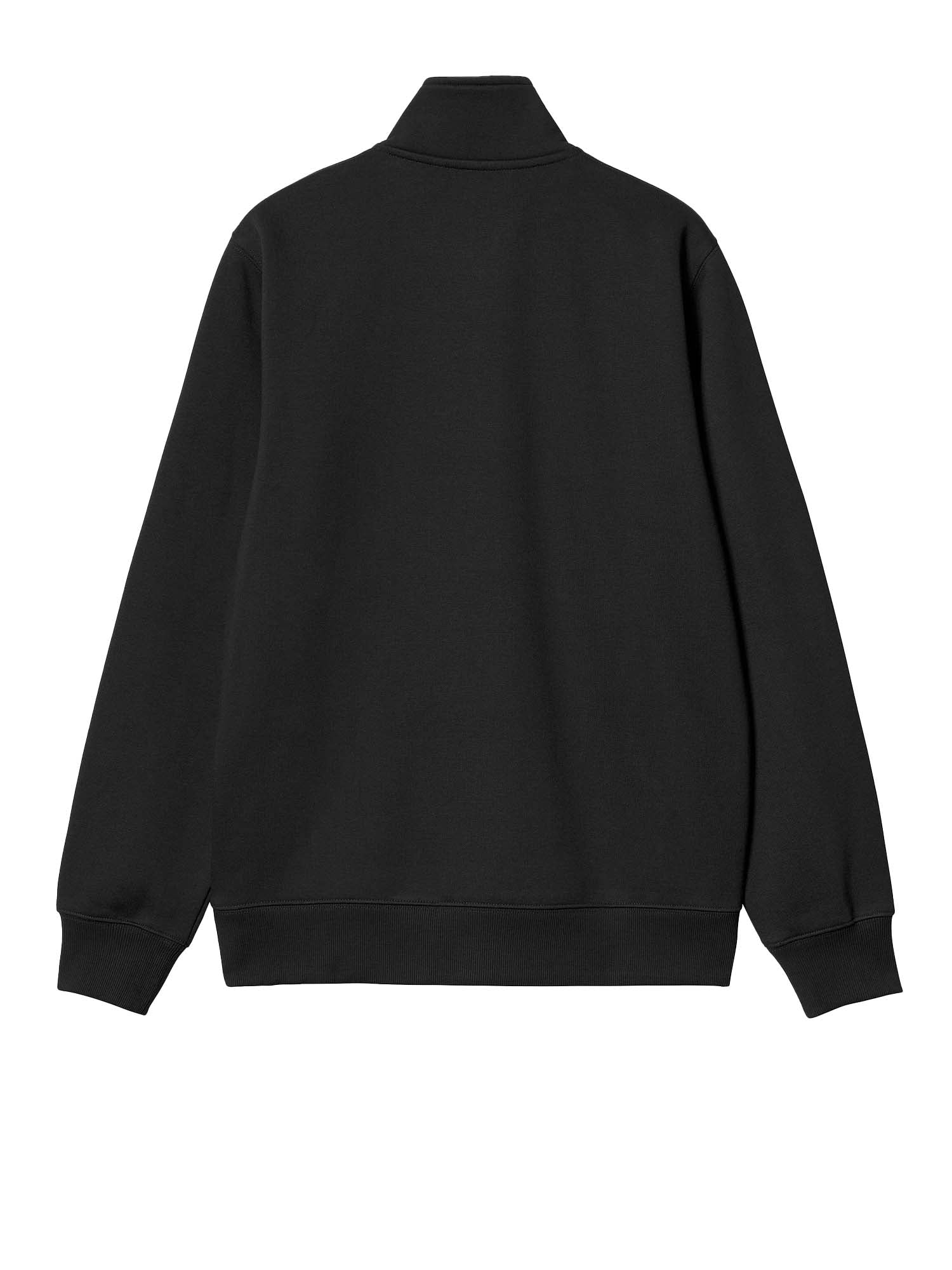 Carhartt Wip Chase Neck Zip Sweatshirt Nero