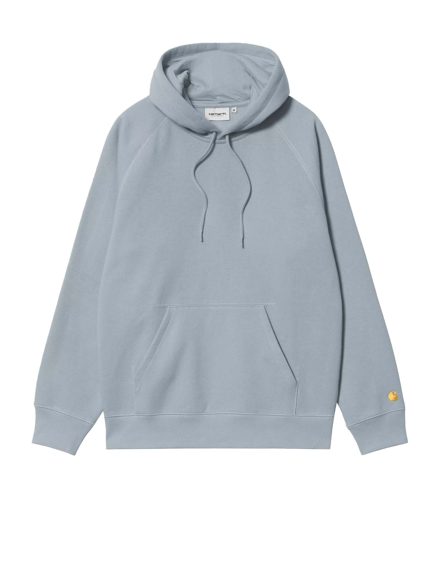 Carhartt Wip Hooded Chase Sweatshirt Azzurro