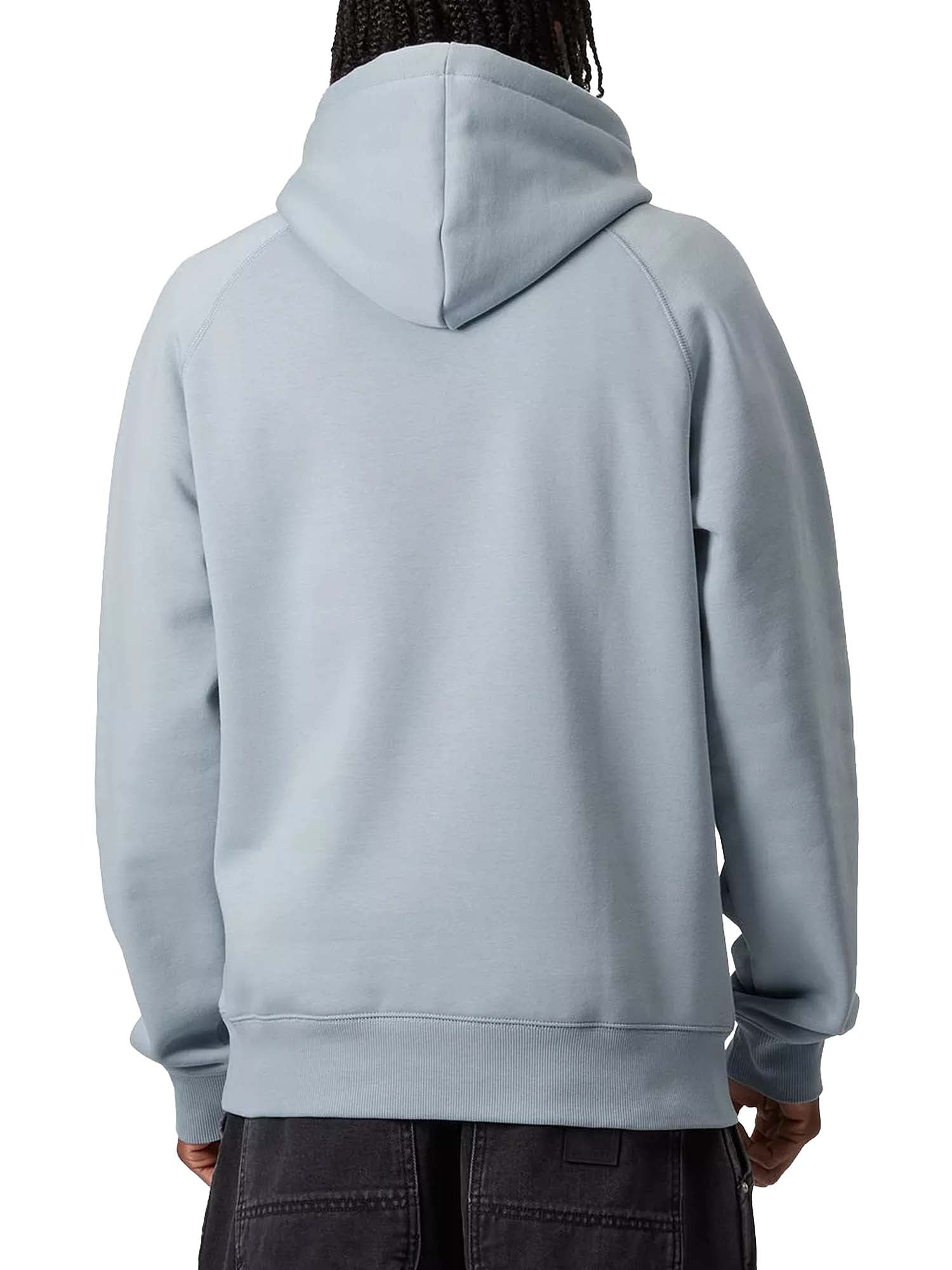 Carhartt Wip Hooded Chase Sweatshirt Azzurro