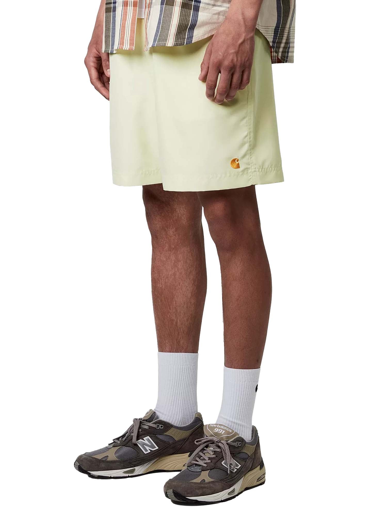 Carhartt Wip Chase Swim Trunks Verde