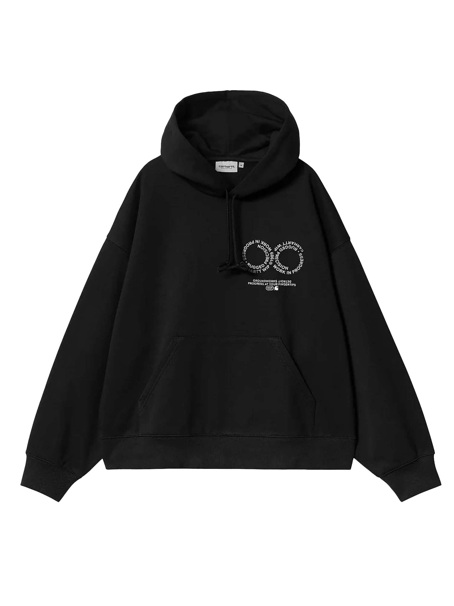 Carhartt Wip Hooded Rotation Sweatshirt Nero