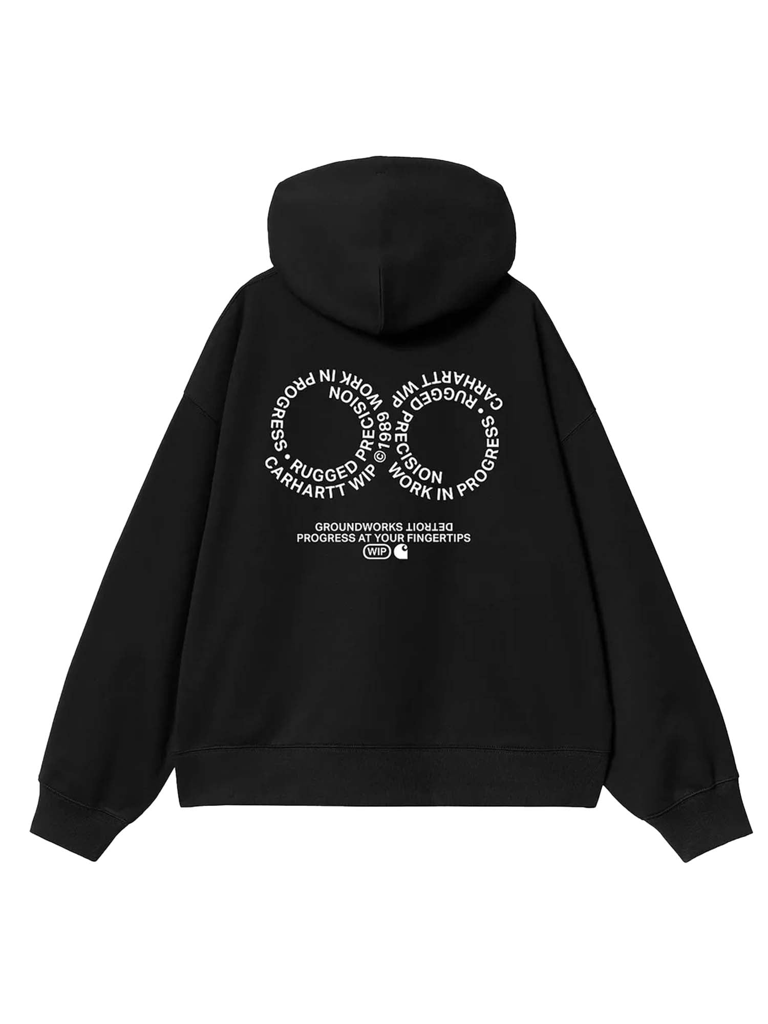 Carhartt Wip Hooded Rotation Sweatshirt Nero