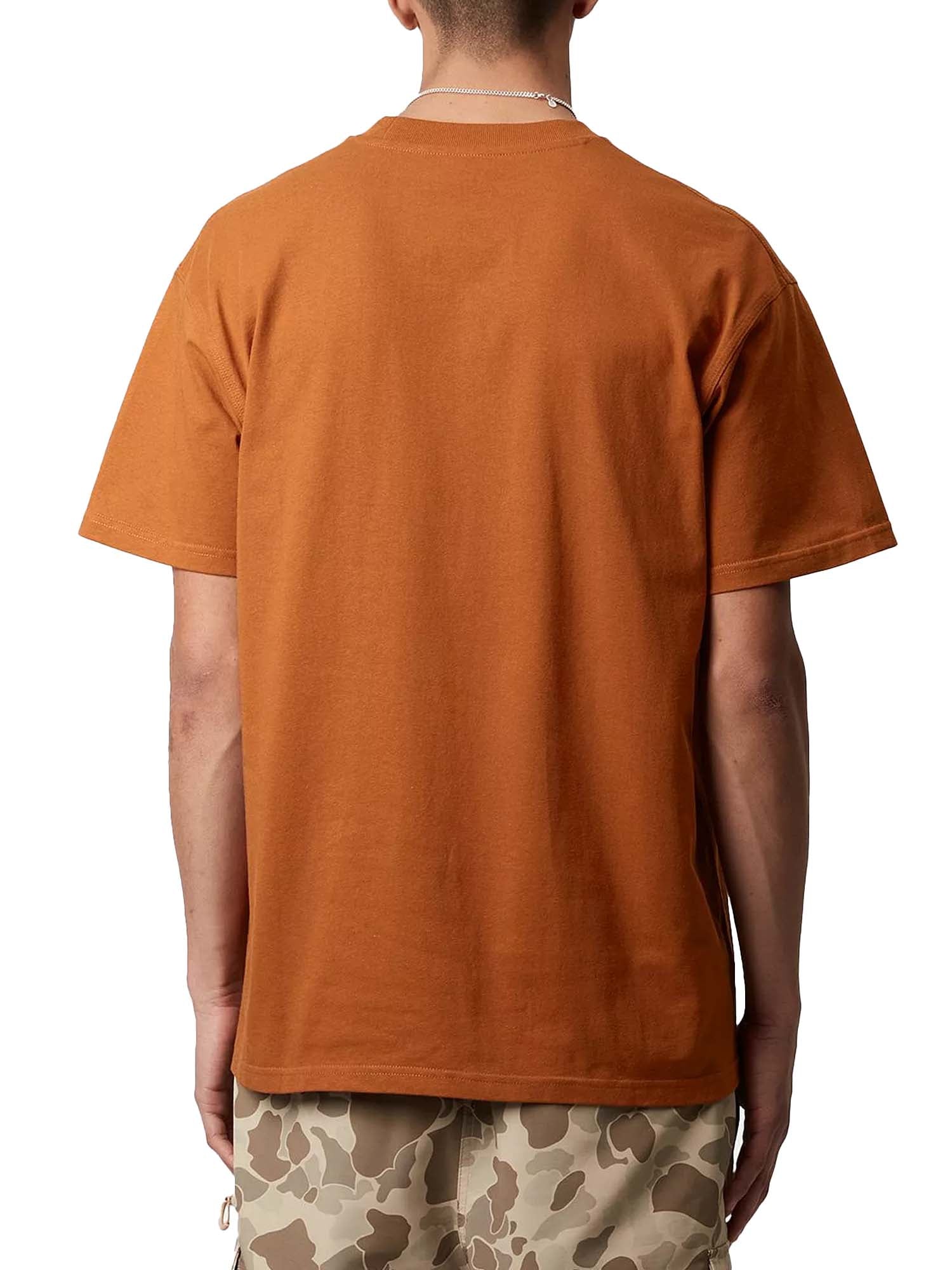 Carhartt Wip S/S American Script T-Shirt Arancione