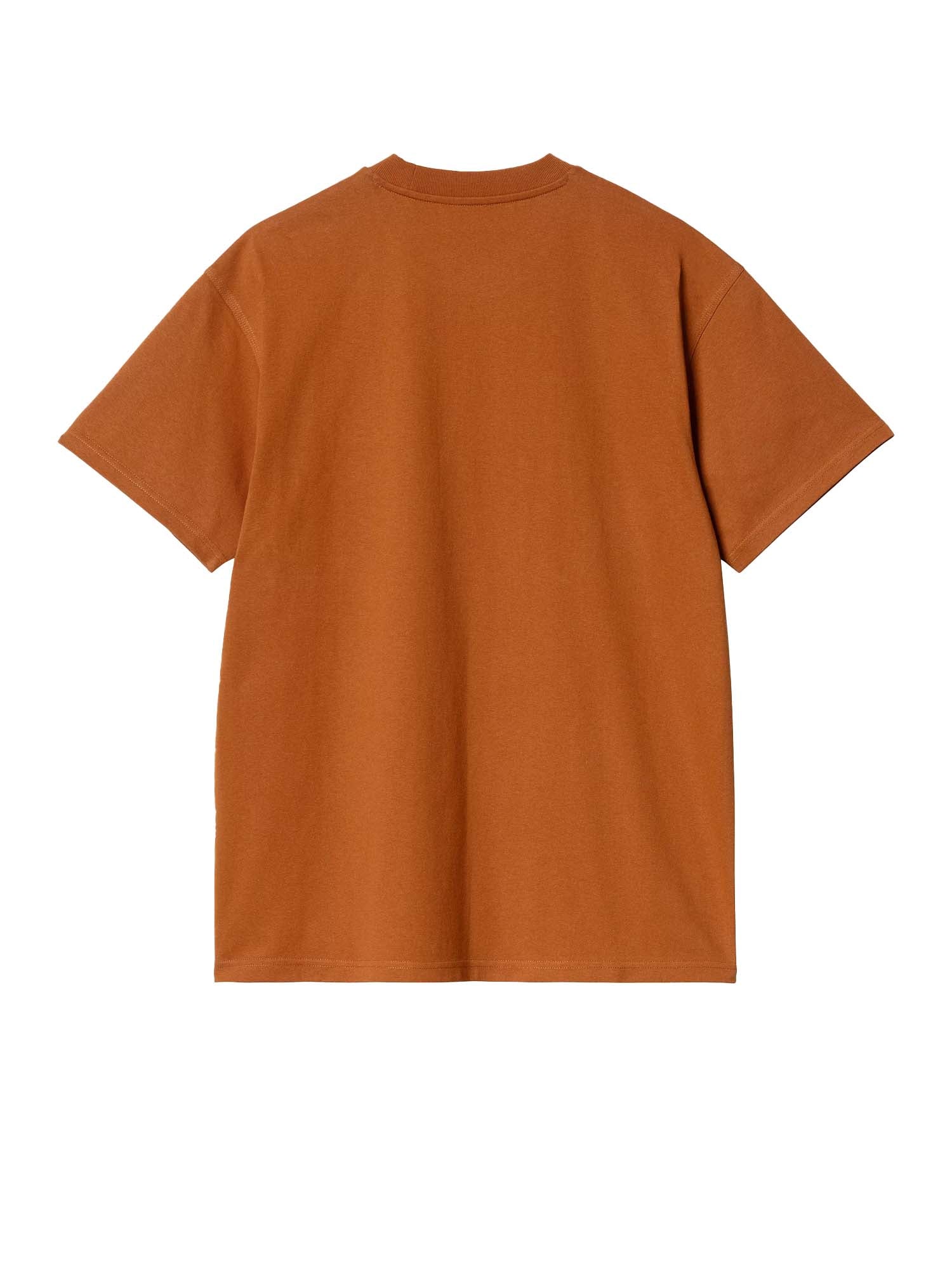 Carhartt Wip S/S American Script T-Shirt Arancione