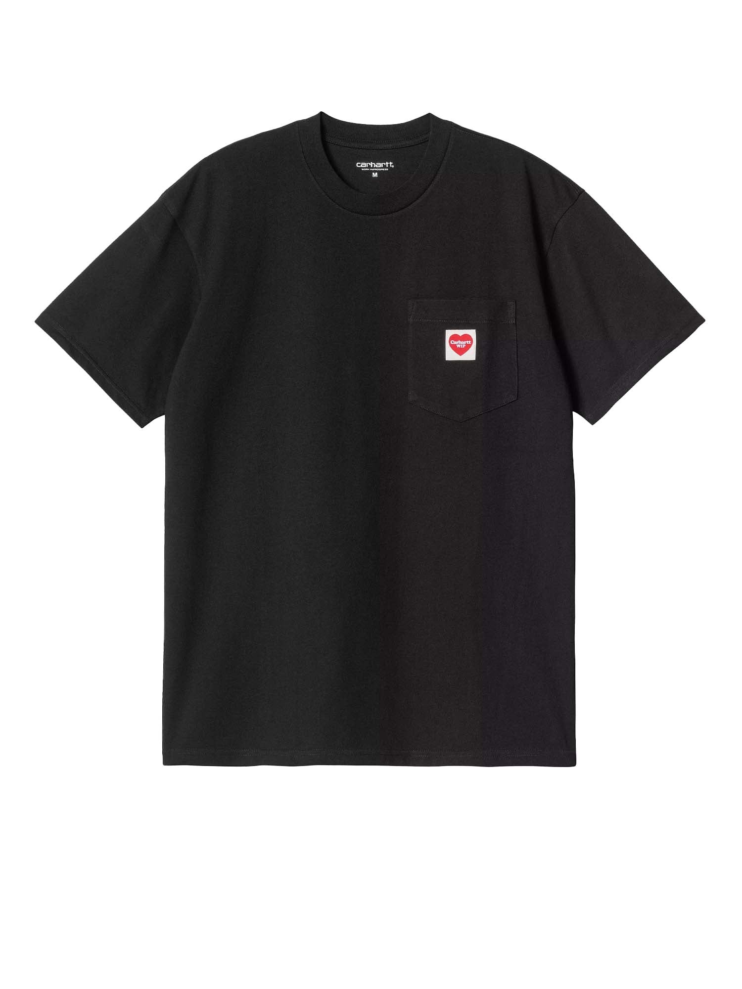 Carhartt Wip S/S Pocket Heart T-Shirt Nero