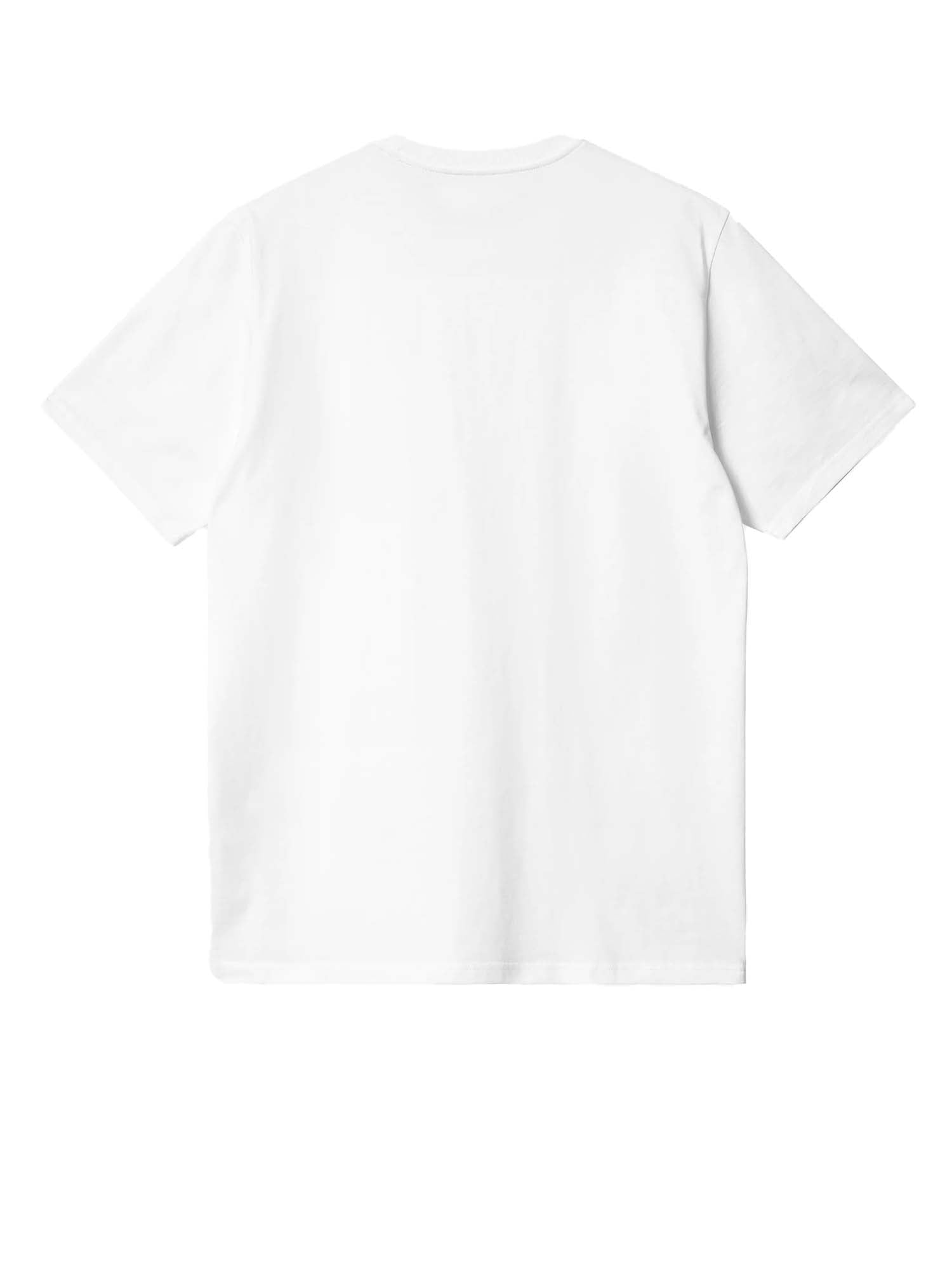 Carhartt Wip S/S Pocket Heart T-Shirt Bianco