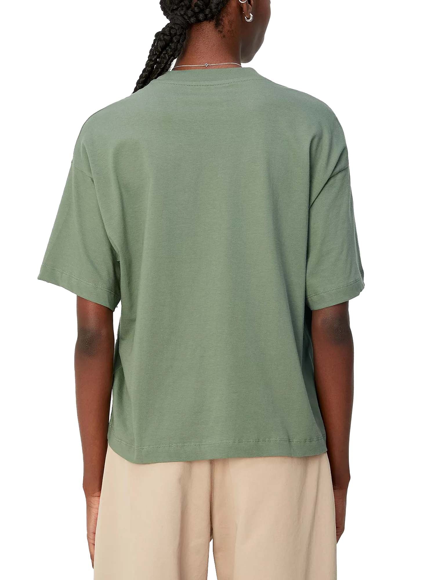 Carhartt Wip W' S/S Chester T-Shirt Verde