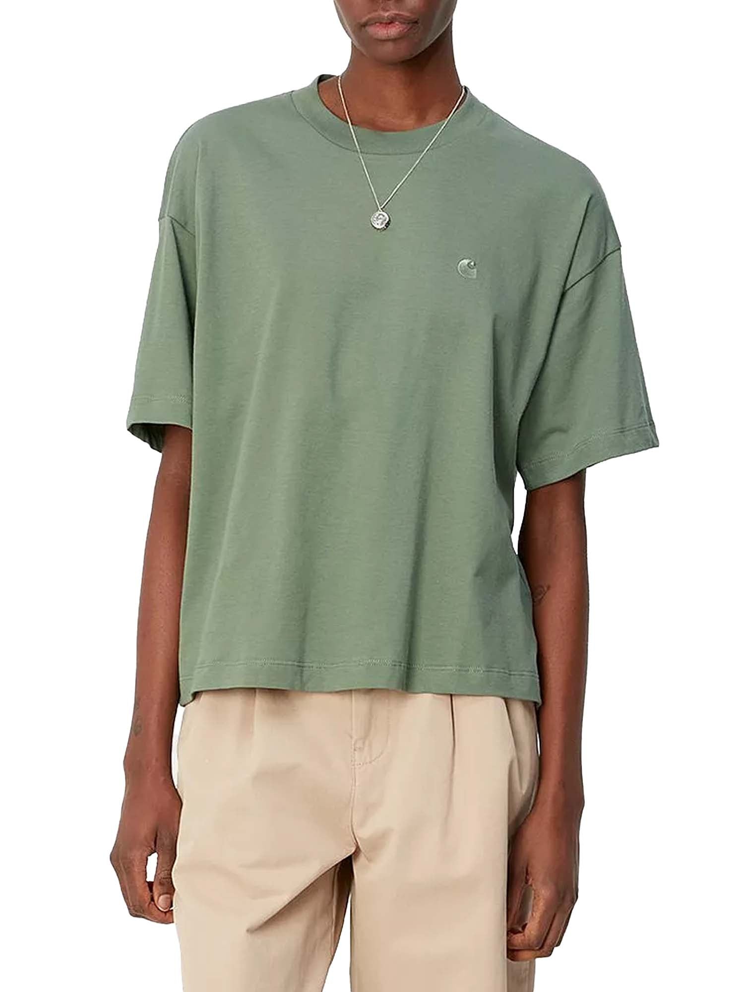 Carhartt Wip W' S/S Chester T-Shirt Verde