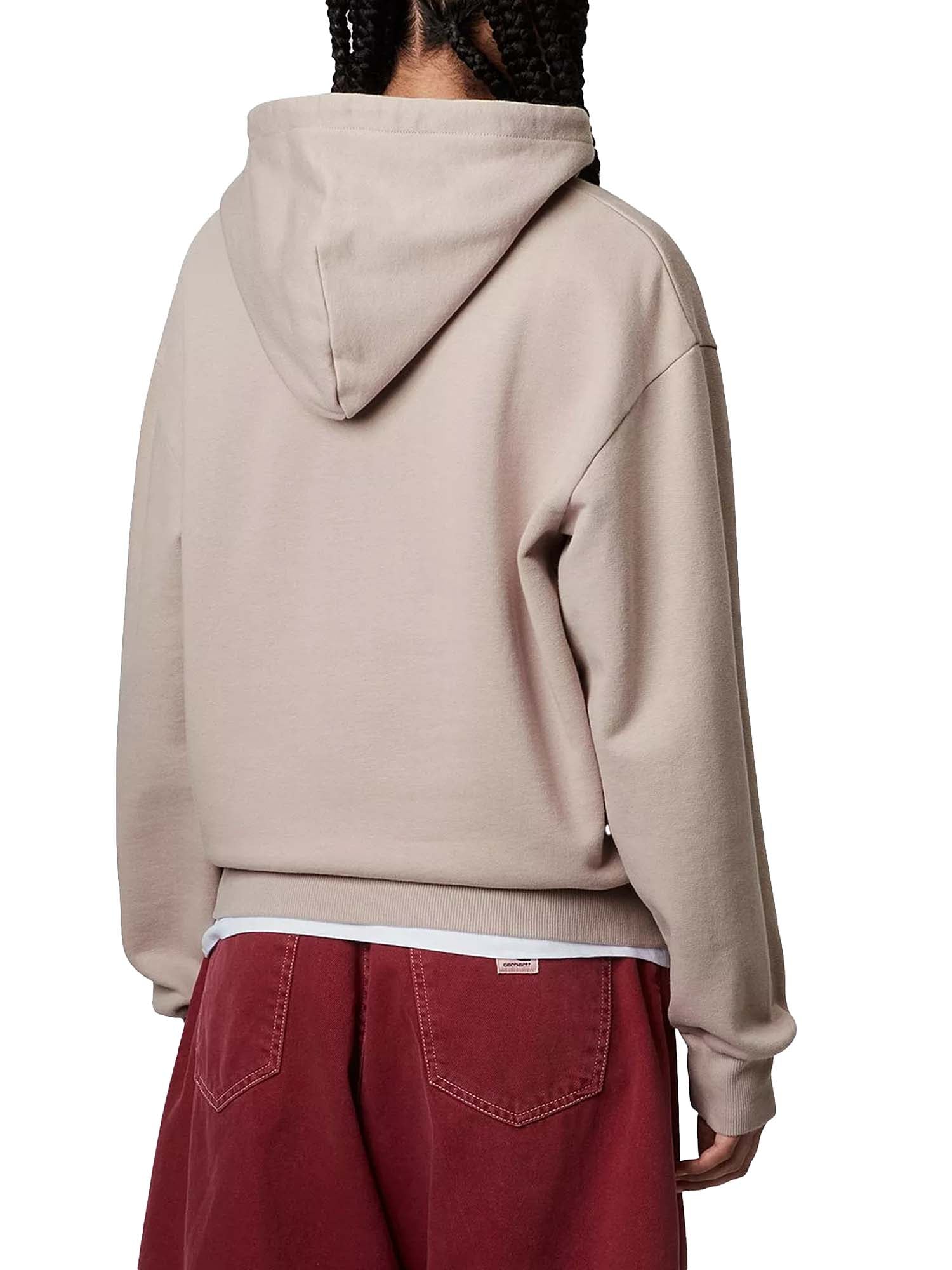 Carhartt Wip W' Hooded Casey Sweatshirt Beige