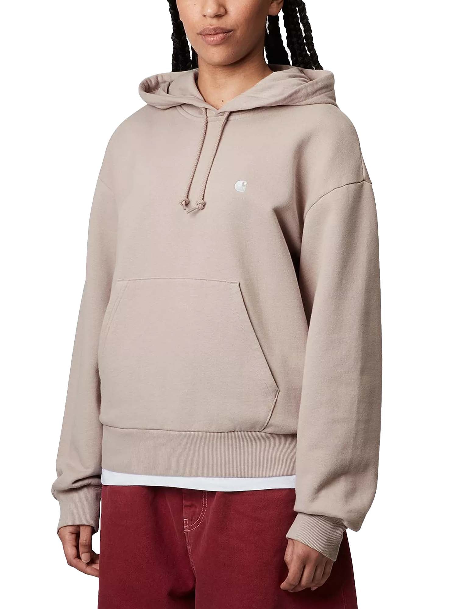 Carhartt Wip W' Hooded Casey Sweatshirt Beige