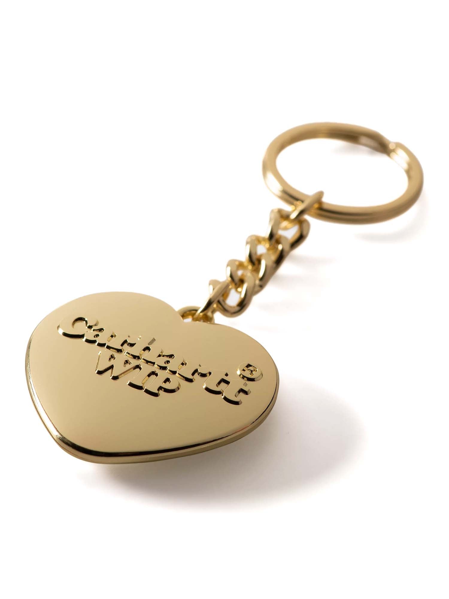 Carhartt Wip Heart Keychain Oro