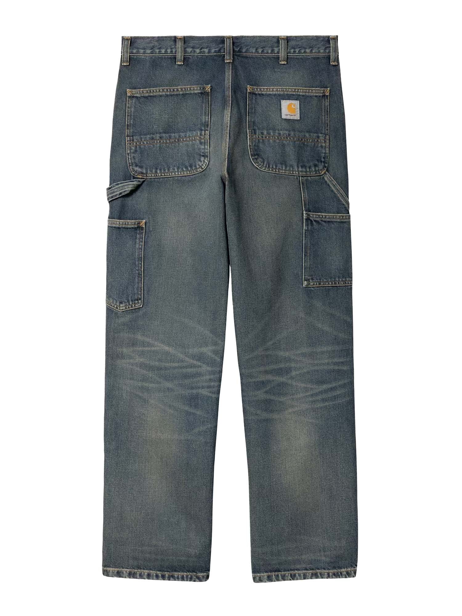 Carhartt Wip Double Knee Pant Blu