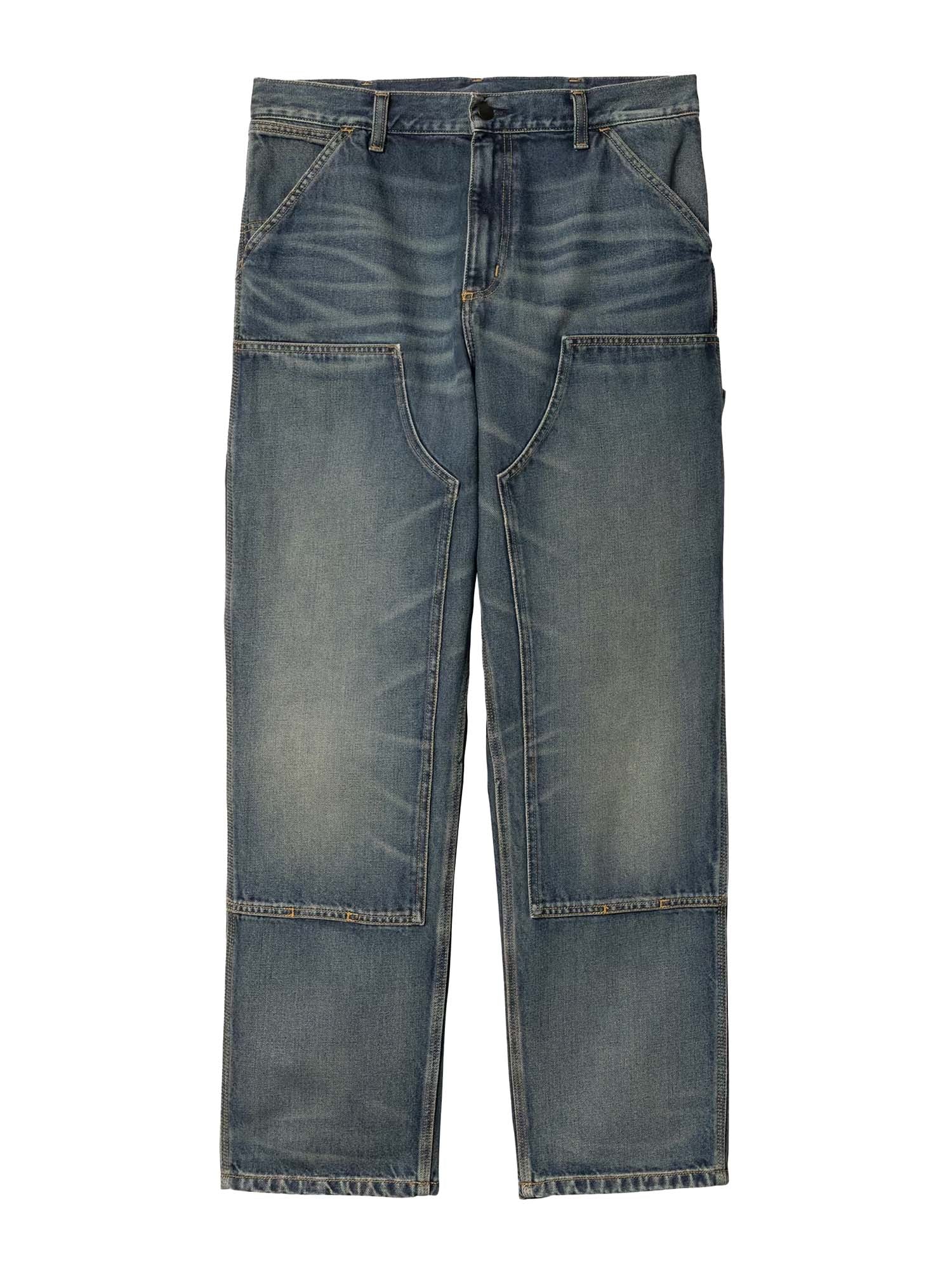 Carhartt Wip Double Knee Pant Blu
