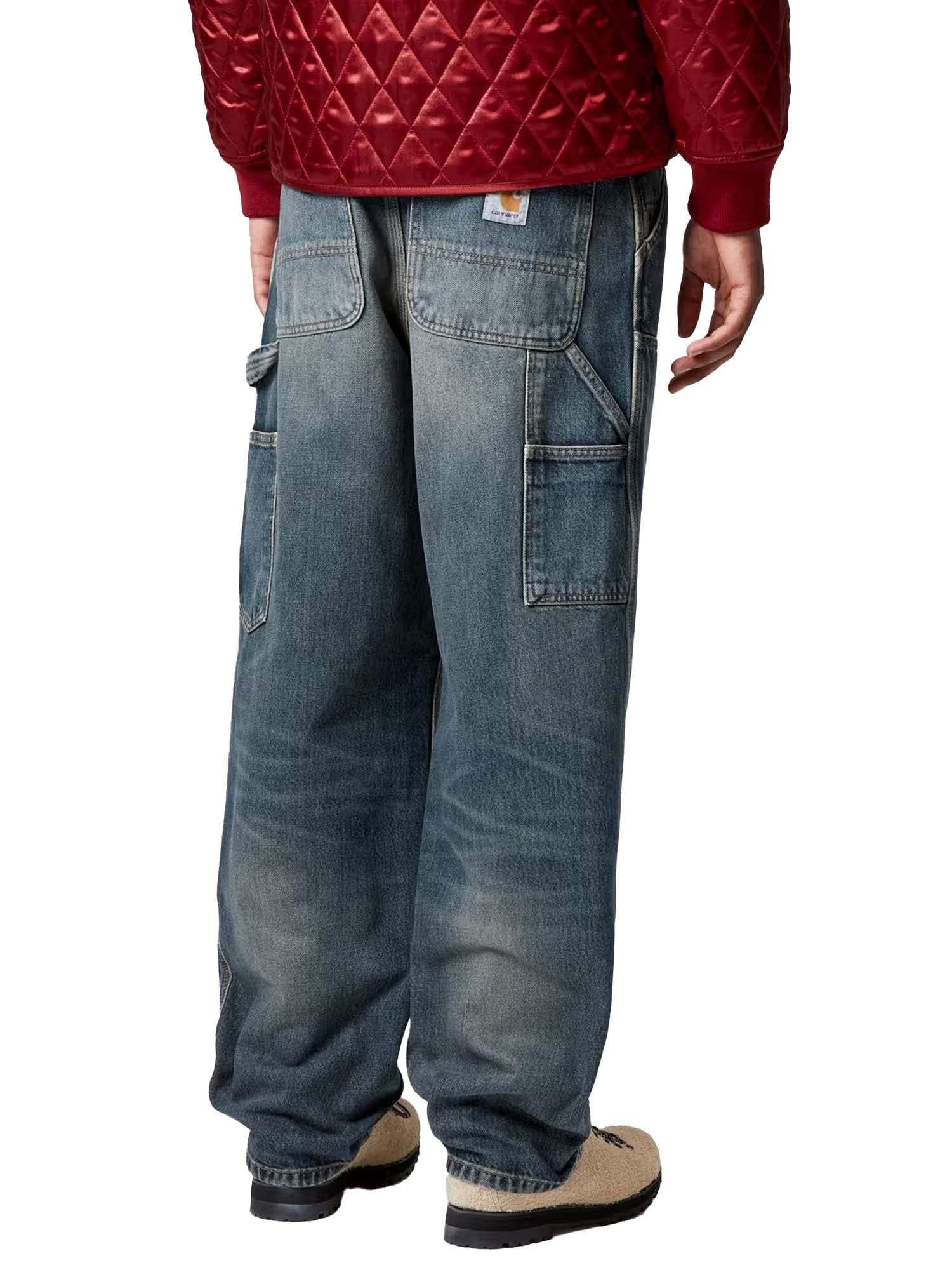 Carhartt Wip Double Knee Pant Blu