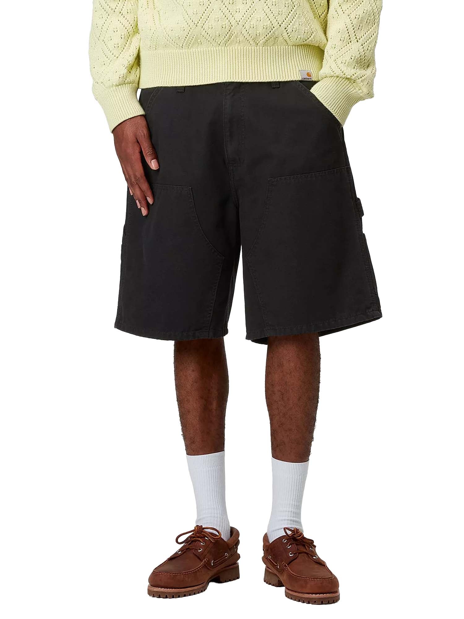 Carhartt Wip Double Knee Short Nero