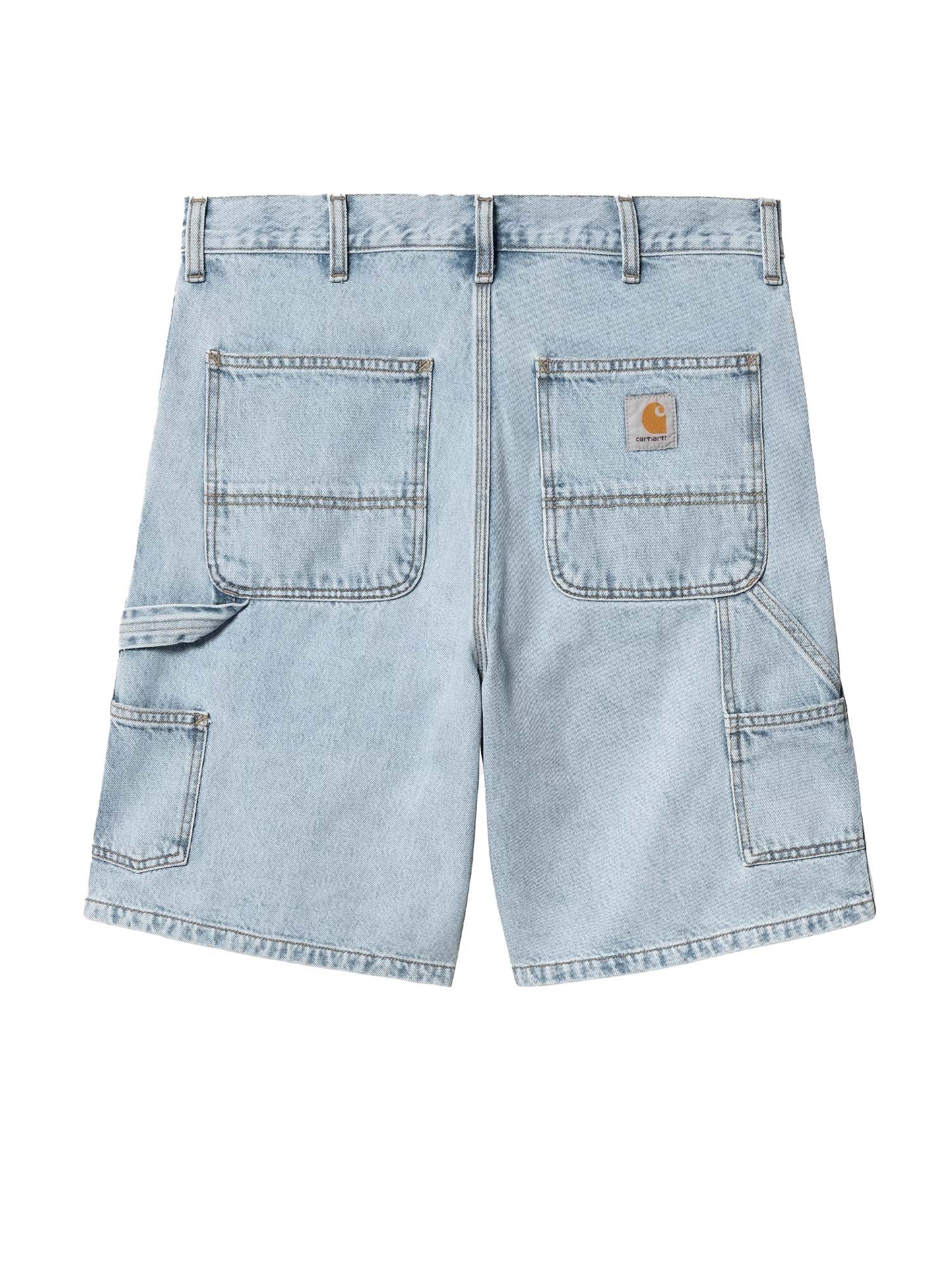 Carhartt Wip Double Knee Short Azzurro