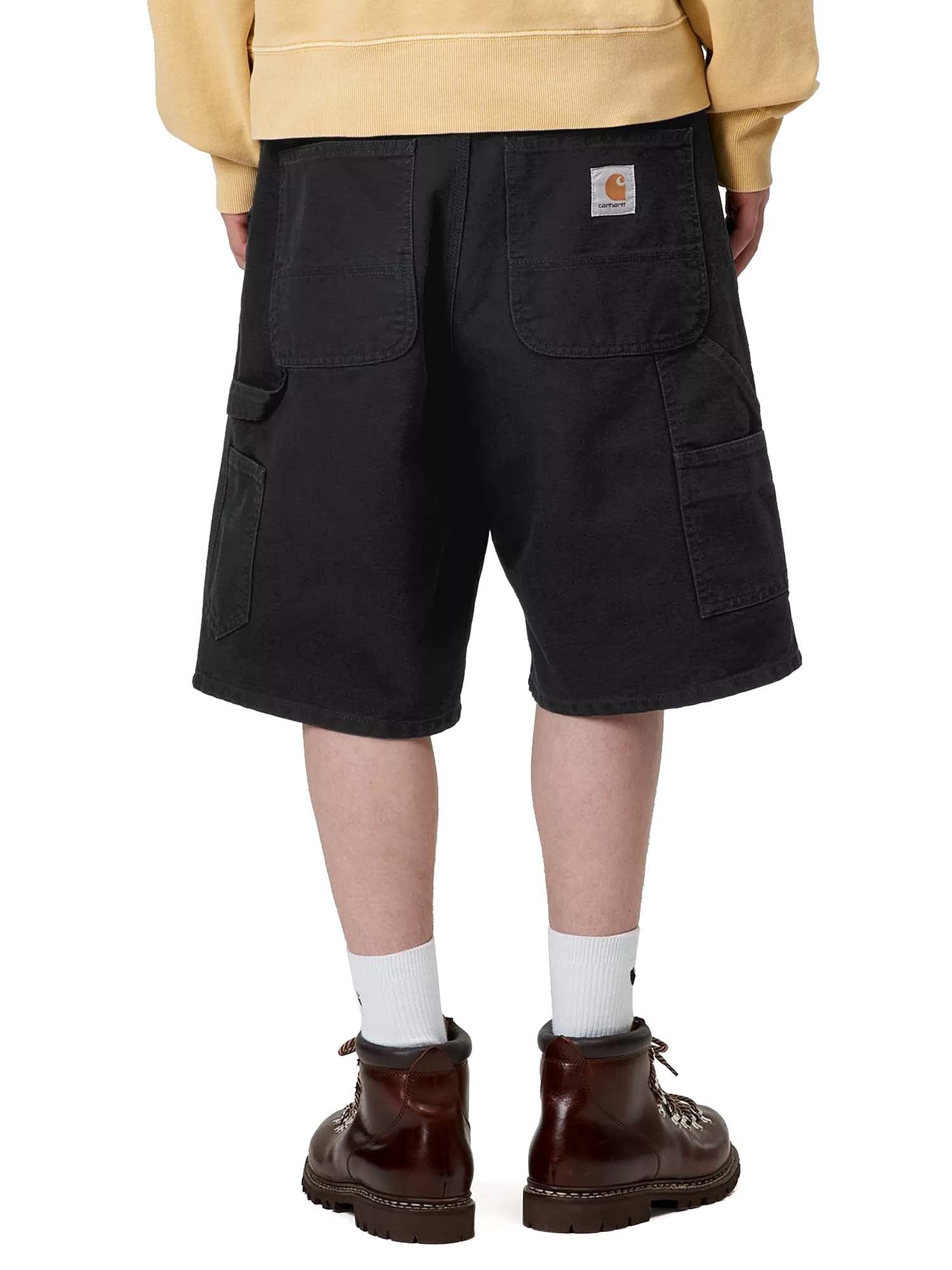 Carhartt Wip Single Knee Short Nero