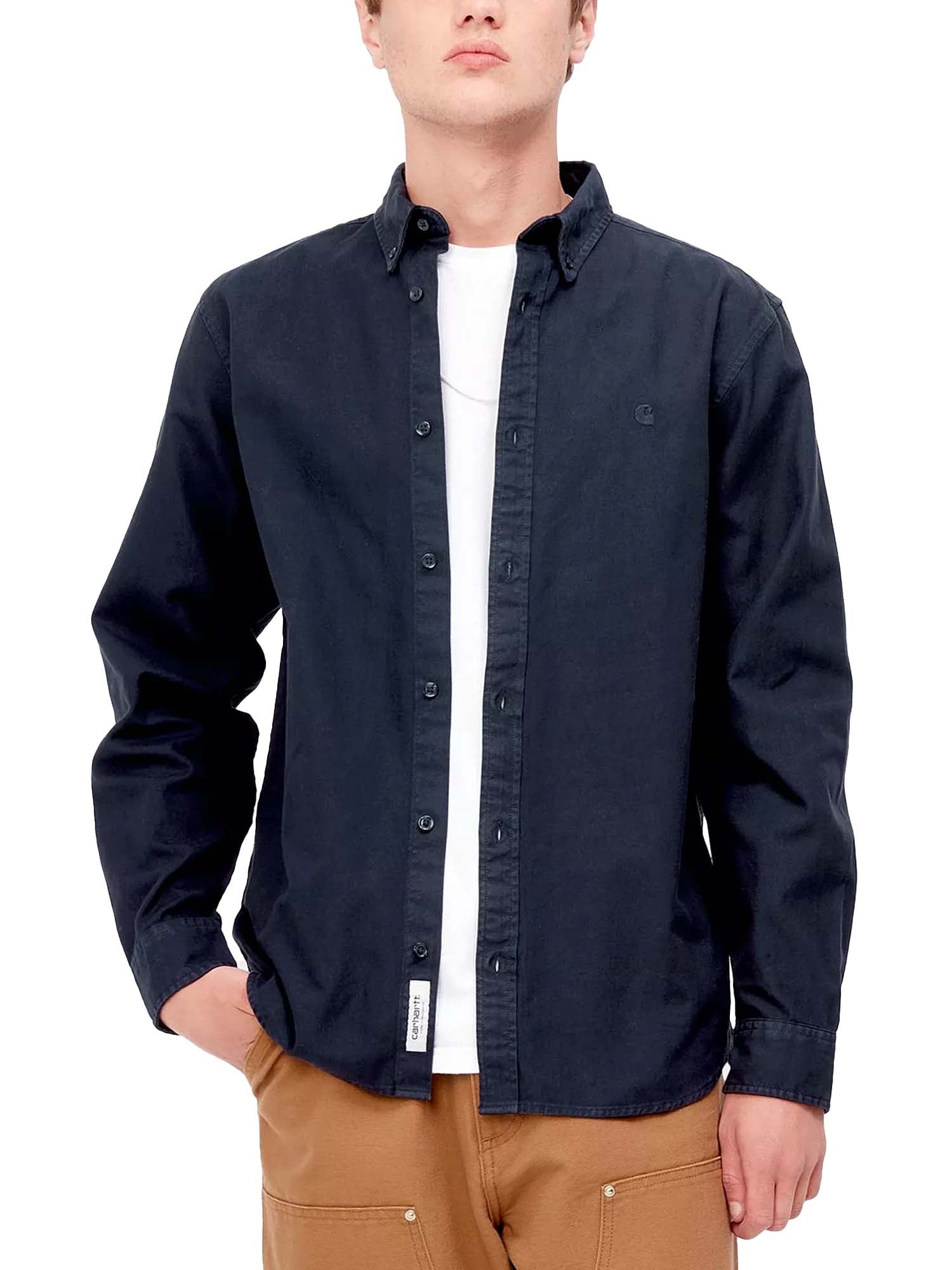 Carhartt Wip L/S Bolton Shirt Blu