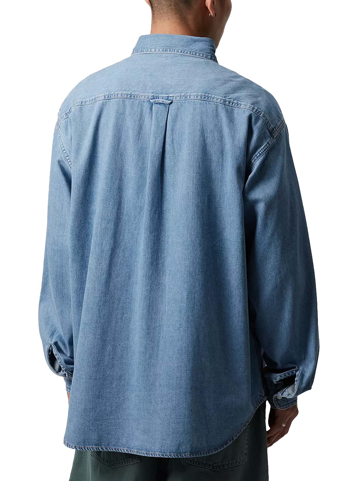 Carhartt Wip L/S Lucas Shirt Azzurro