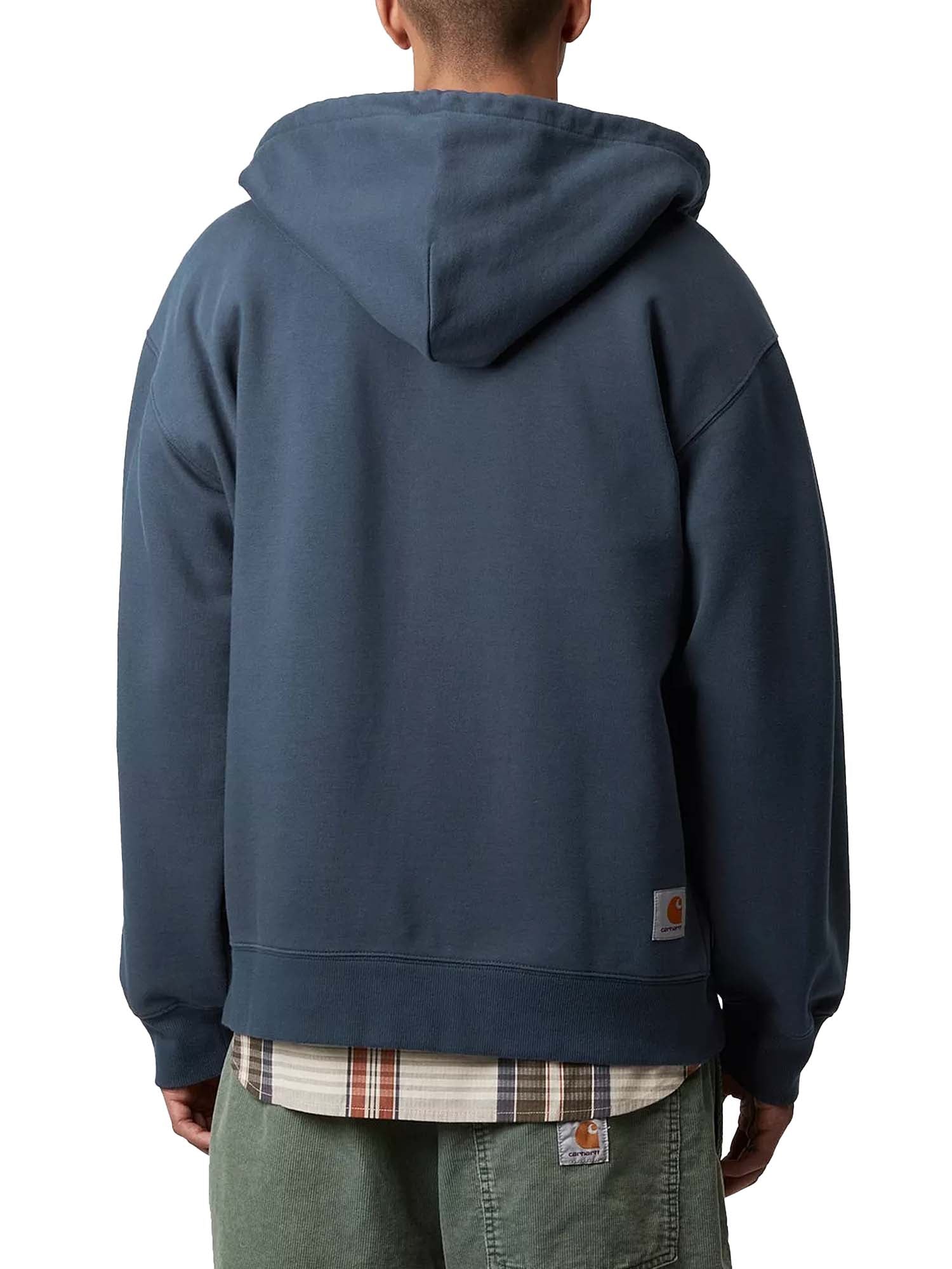 Carhartt Wip Hooded WIP Sweat Jacket Blu