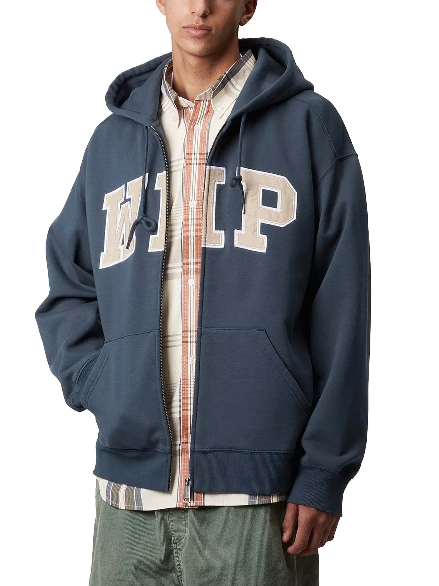 Carhartt Wip Hooded WIP Sweat Jacket Blu