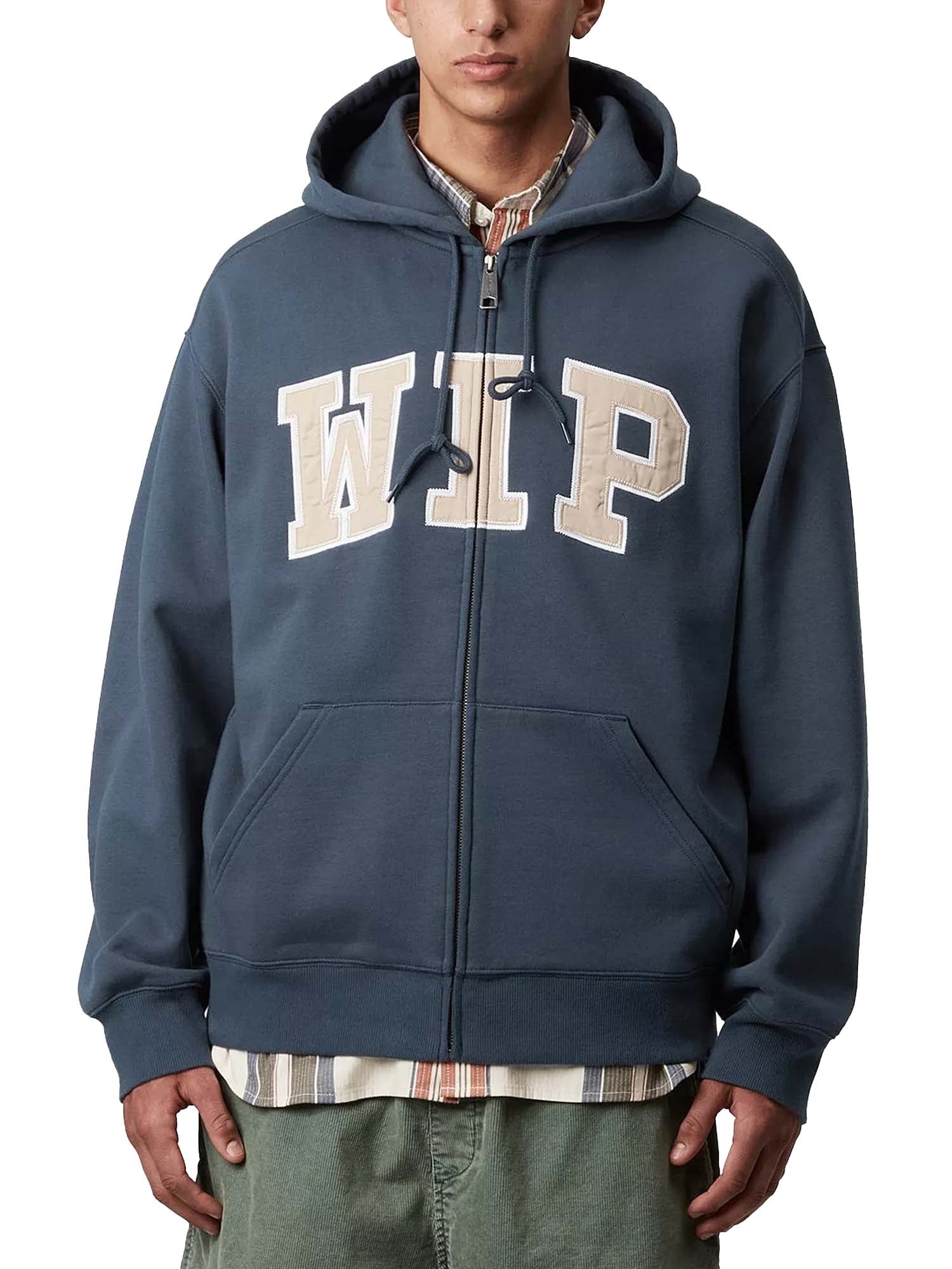 Carhartt Wip Hooded WIP Sweat Jacket Blu
