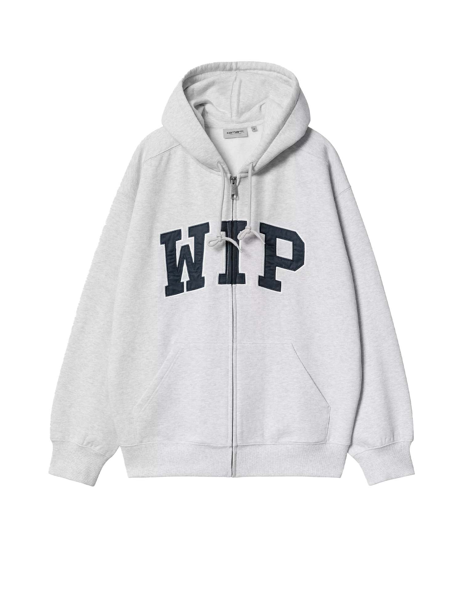 Carhartt Wip Hooded WIP Sweat Jacket Grigio