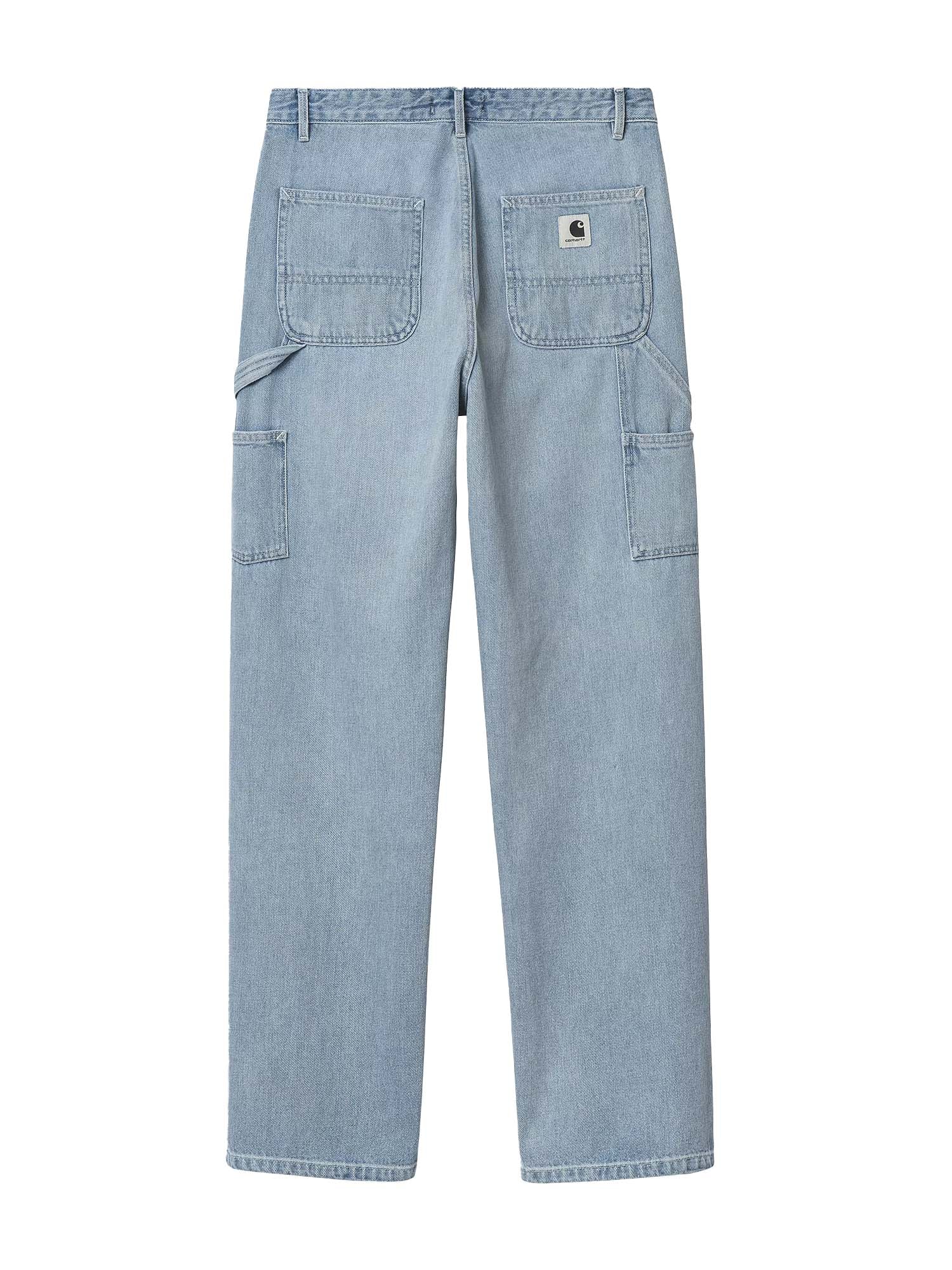 Carhartt Wip W' Pierce Pant Straight Azzurro