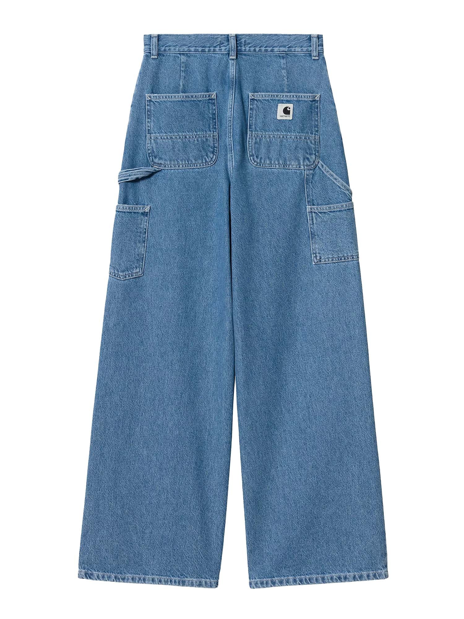 Carhartt Wip W' Jens Pant Azzurro