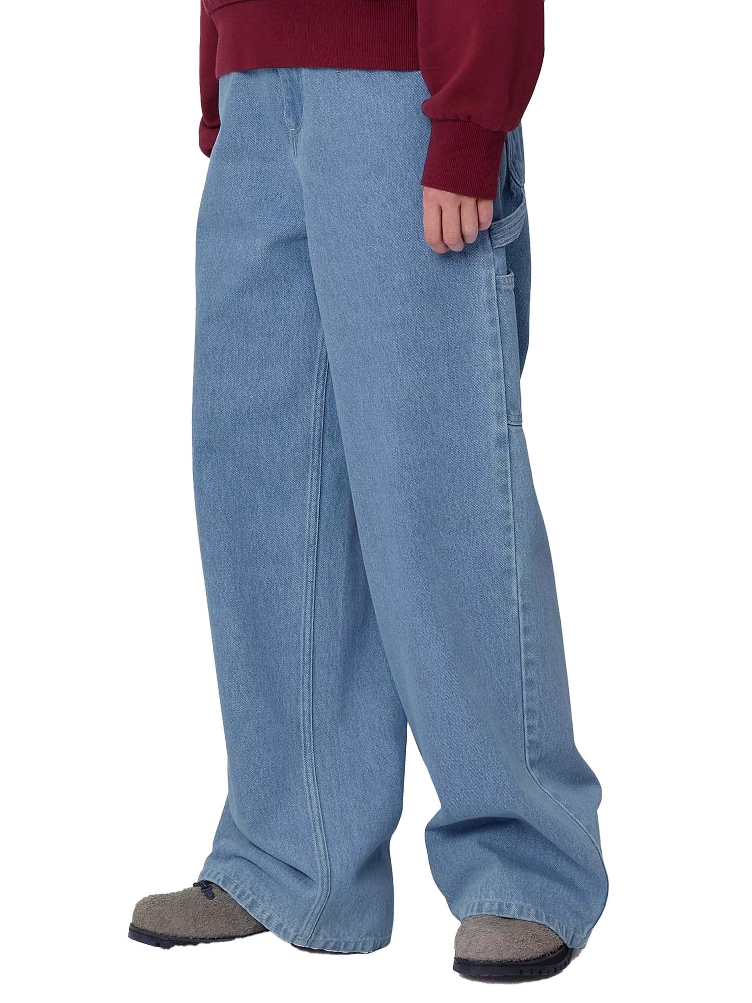 Carhartt Wip W' Jens Pant Azzurro