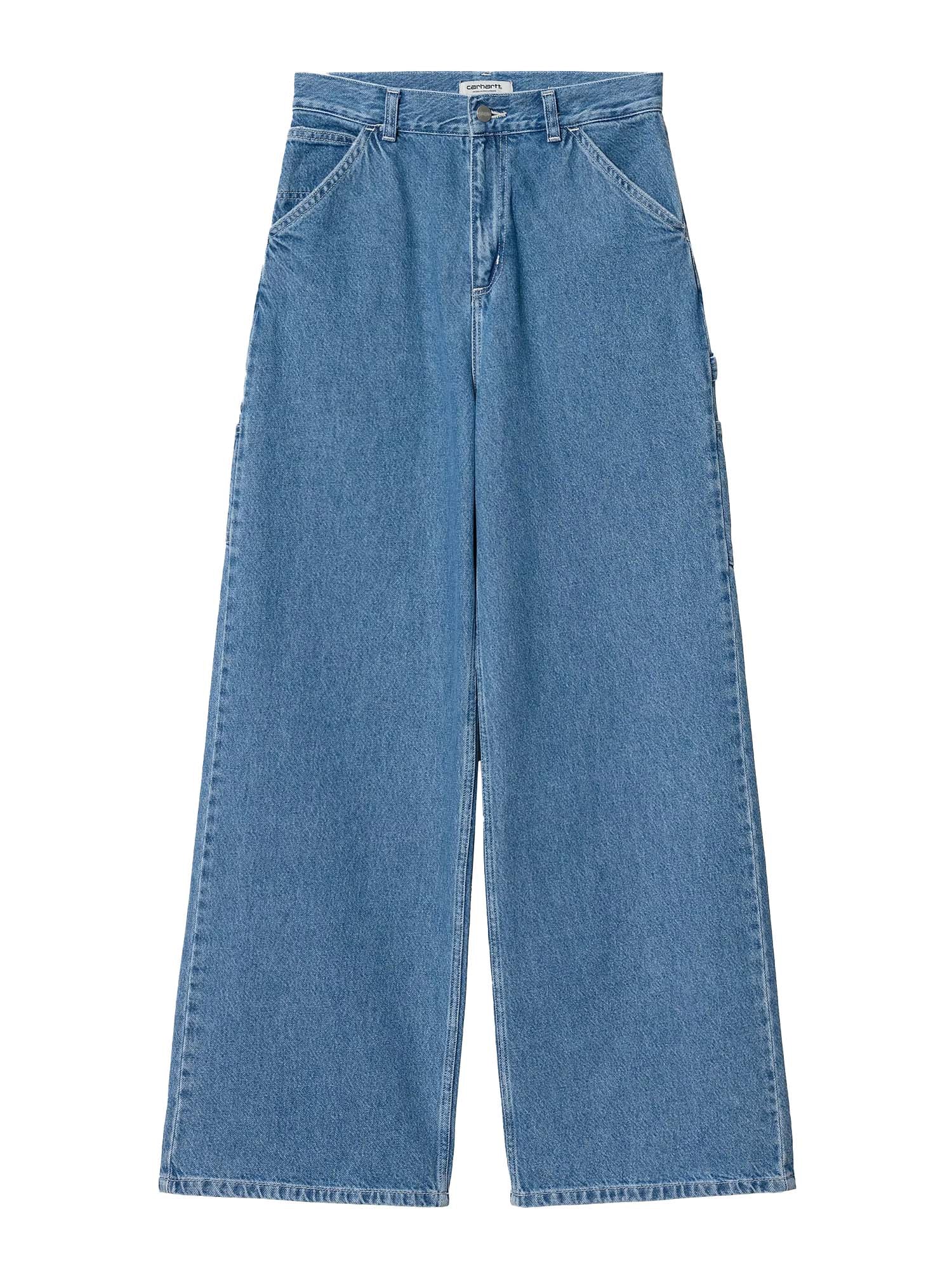 Carhartt Wip W' Jens Pant Azzurro