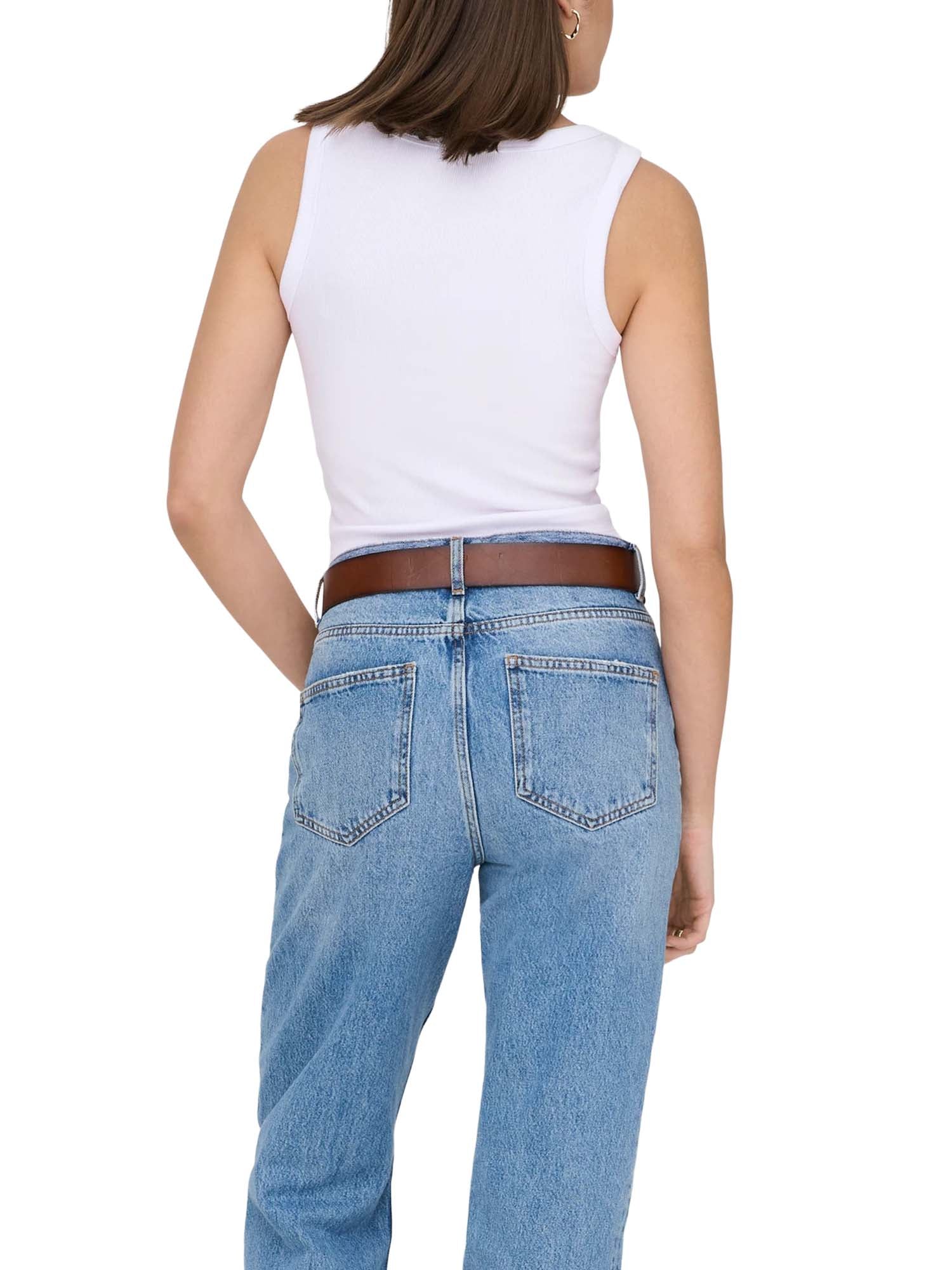 Only Canottiera ONLEASY Bianco