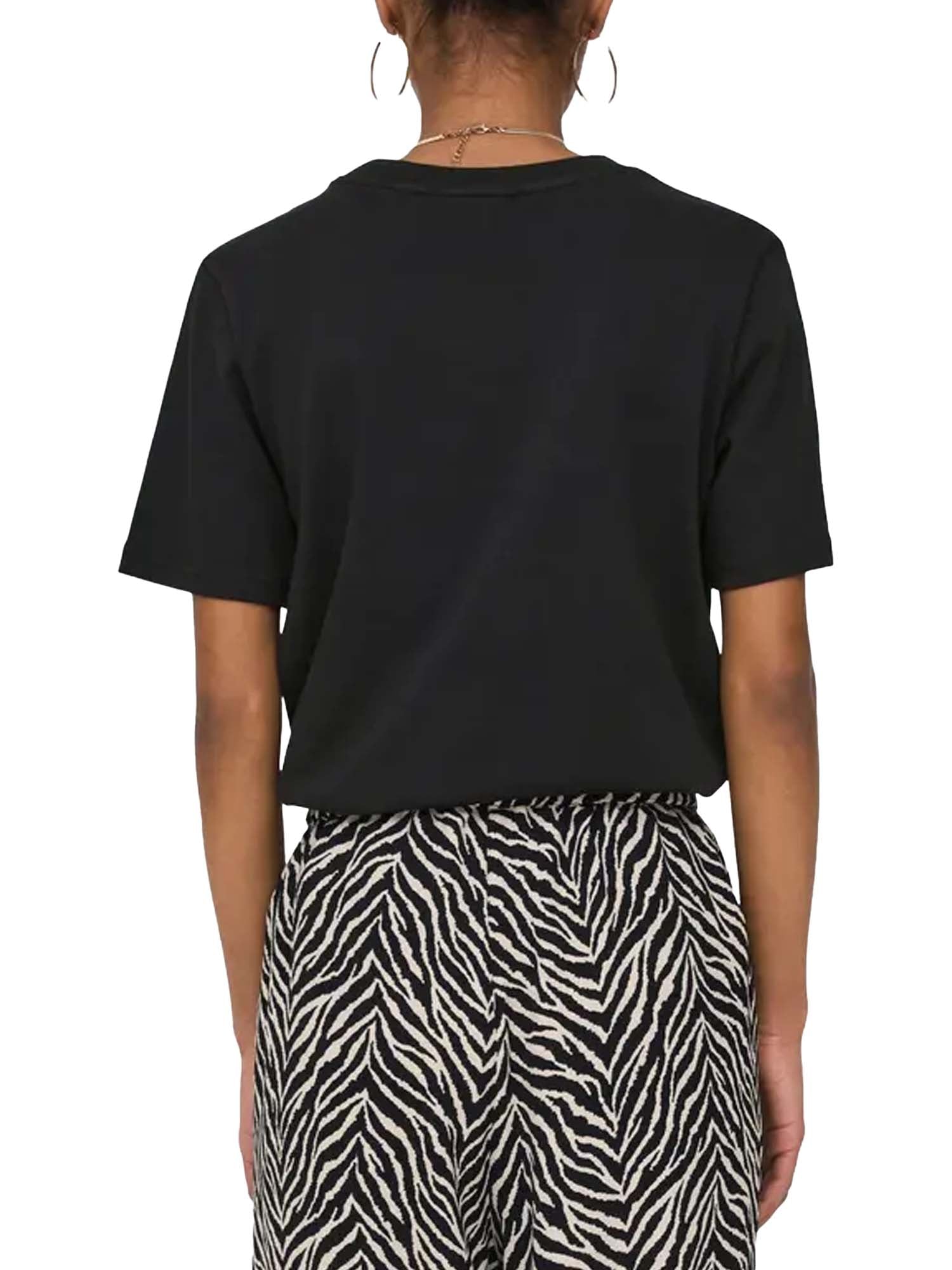 Only T-Shirt Monja Nero