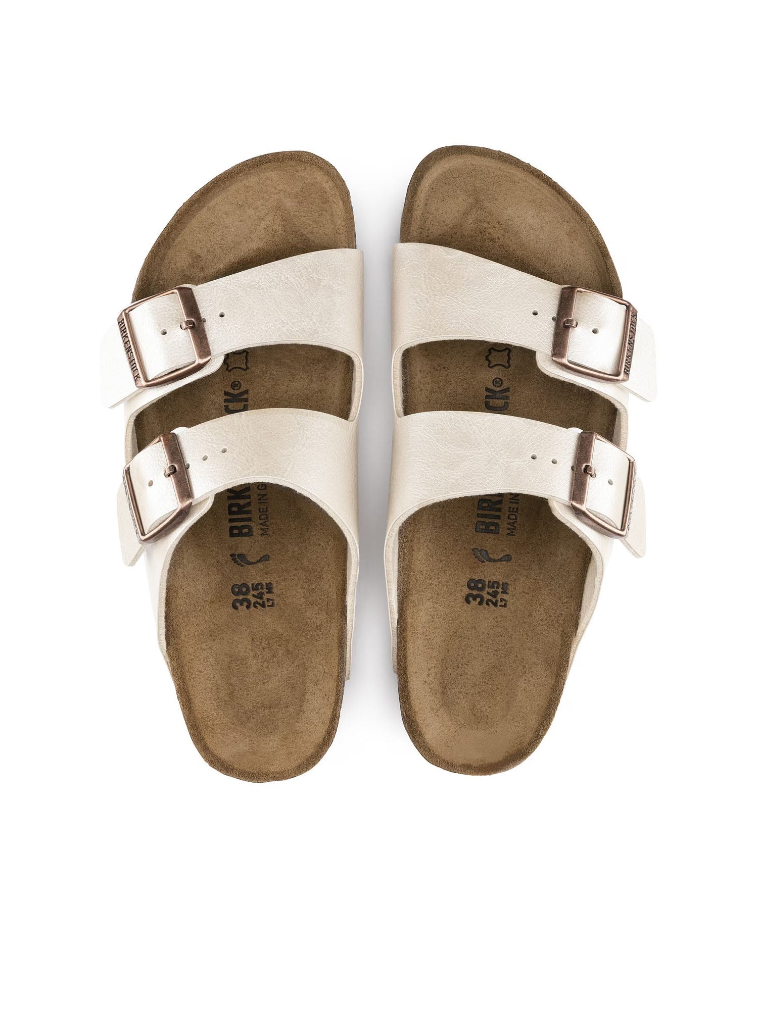 Birkenstock Arizona (Birko-Flor) Bianco