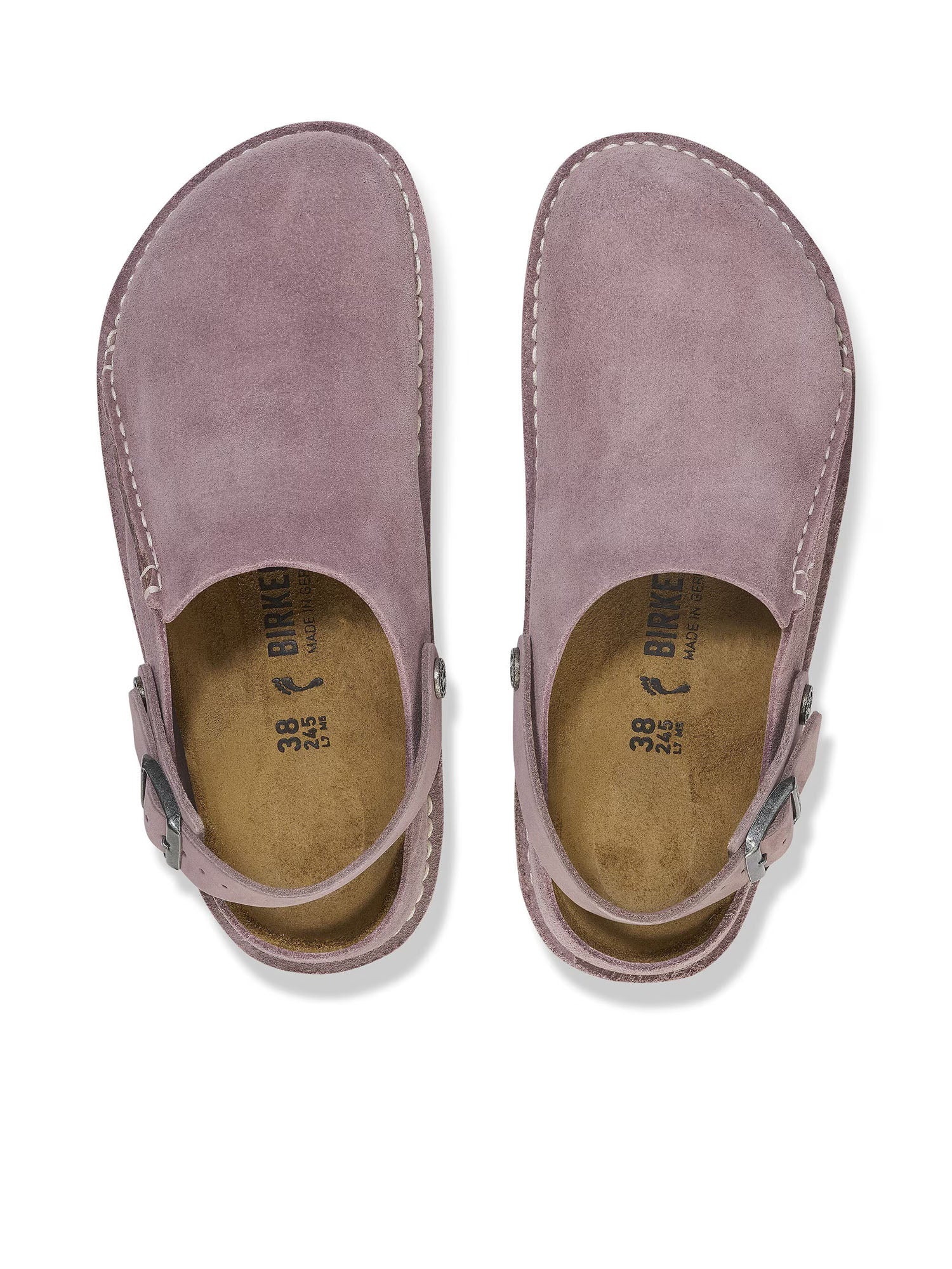 Birkenstock Lutry Premium (Pelle scamosciata) Viola