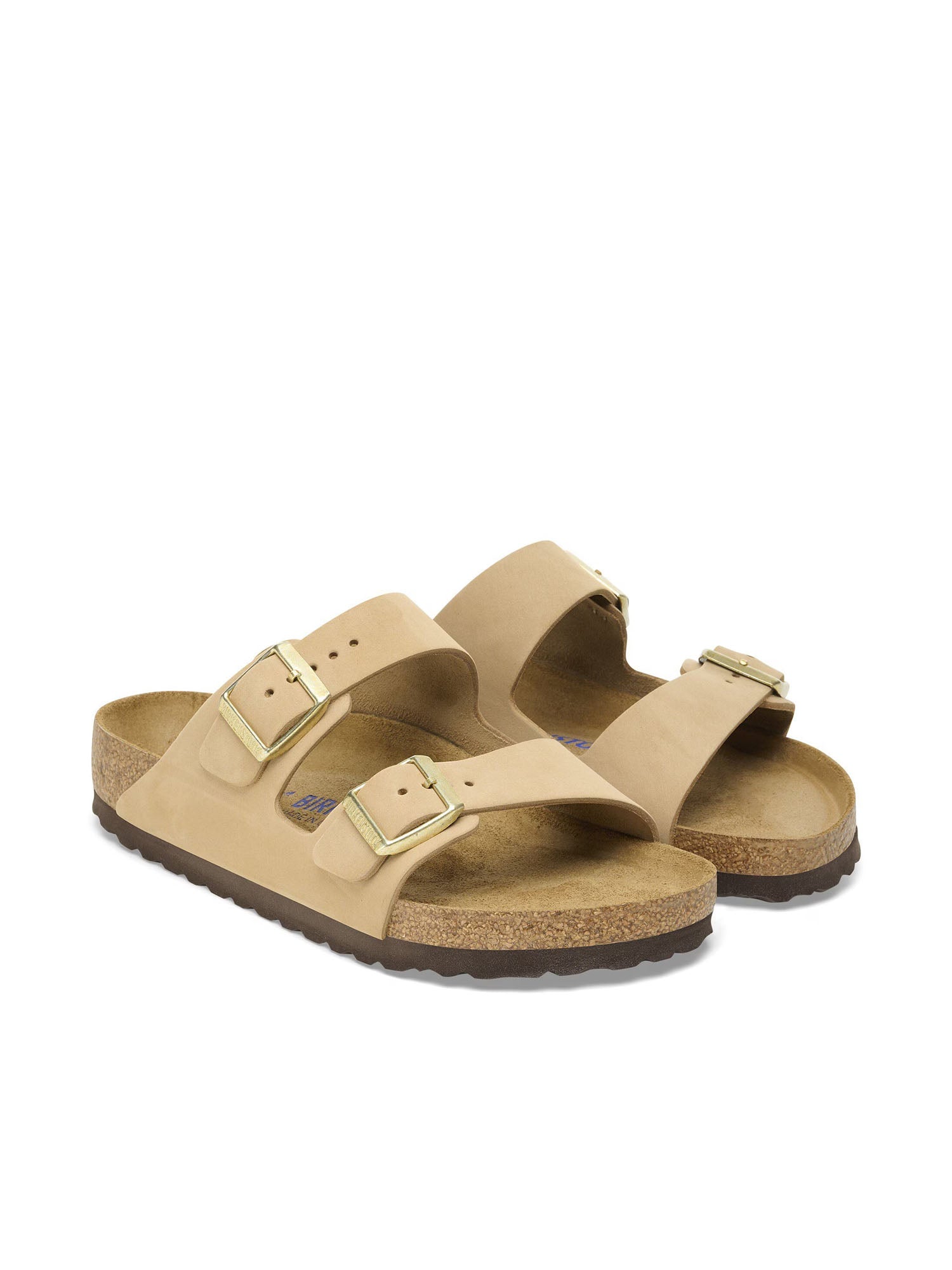 Birkenstock Arizona plantare morbido (Pelle Nubuck) Beige