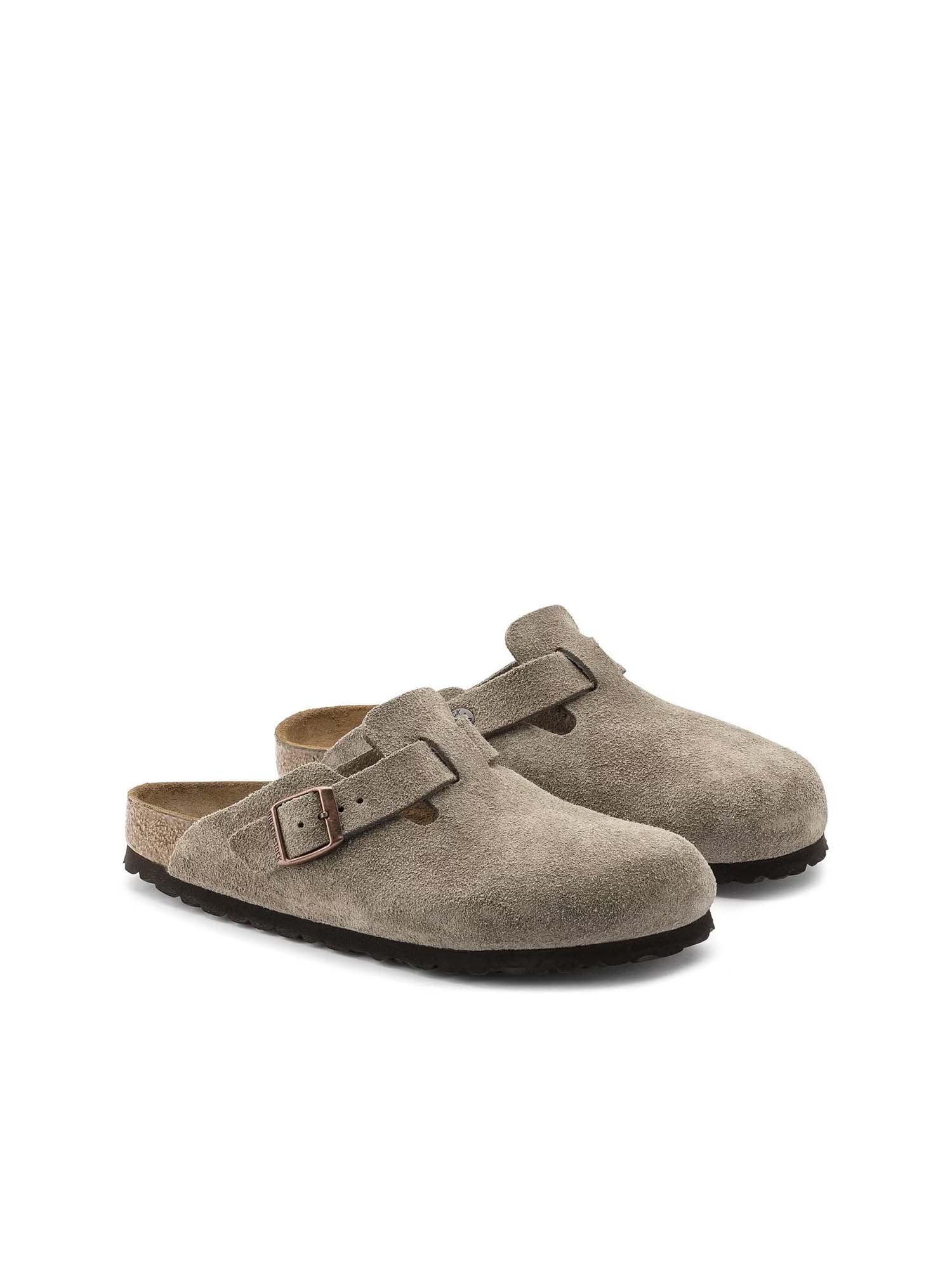 Birkenstock Boston (Pelle scamosciata) Marrone