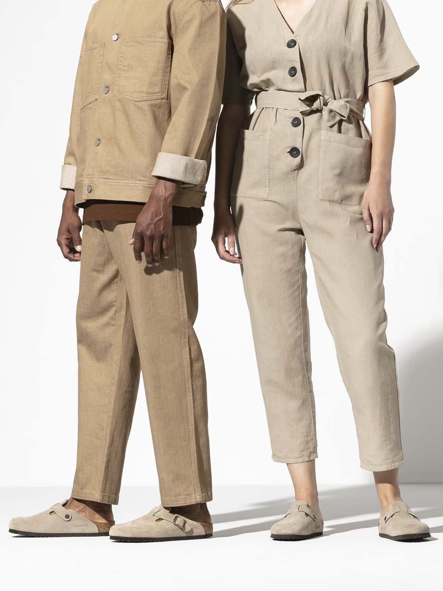 Birkenstock Boston (Pelle scamosciata) Marrone