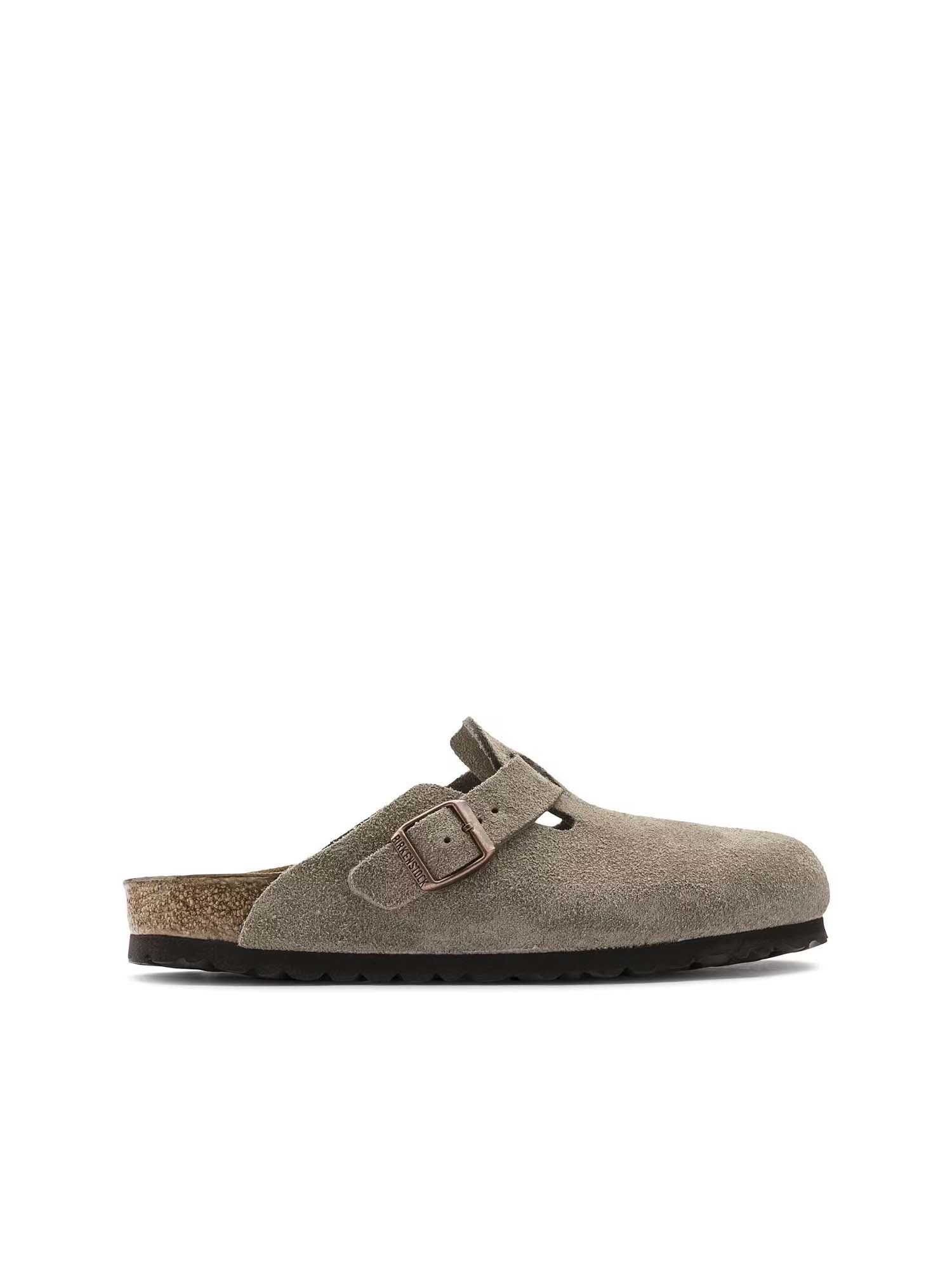 Birkenstock Boston (Pelle scamosciata) Marrone