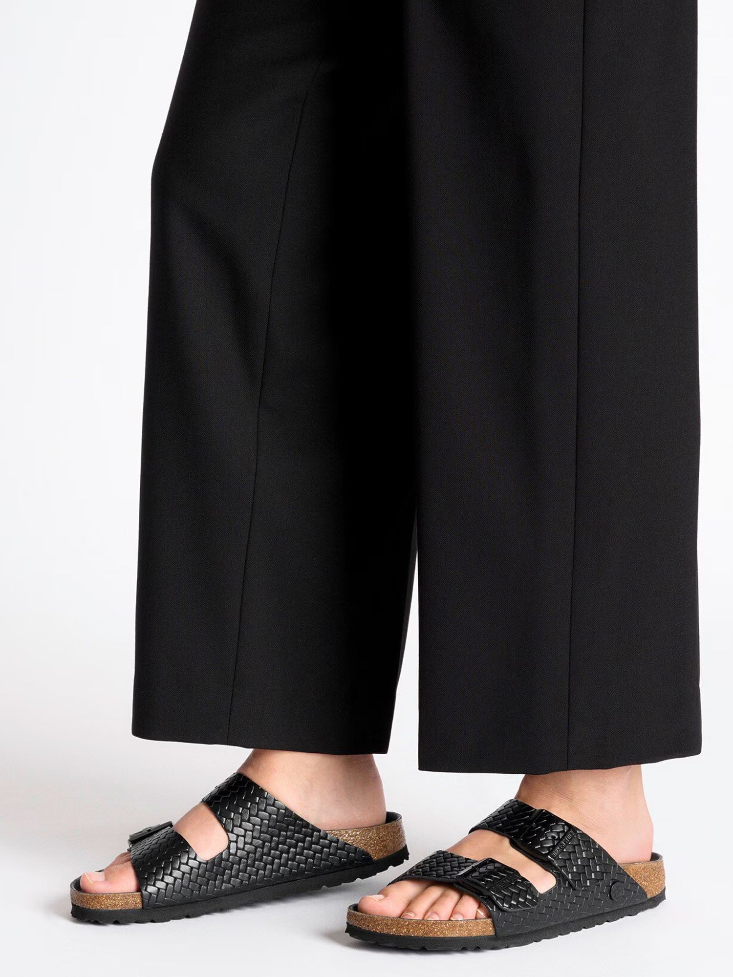 Birkenstock Arizona Rivet Logo (Pelle naturale) Nero