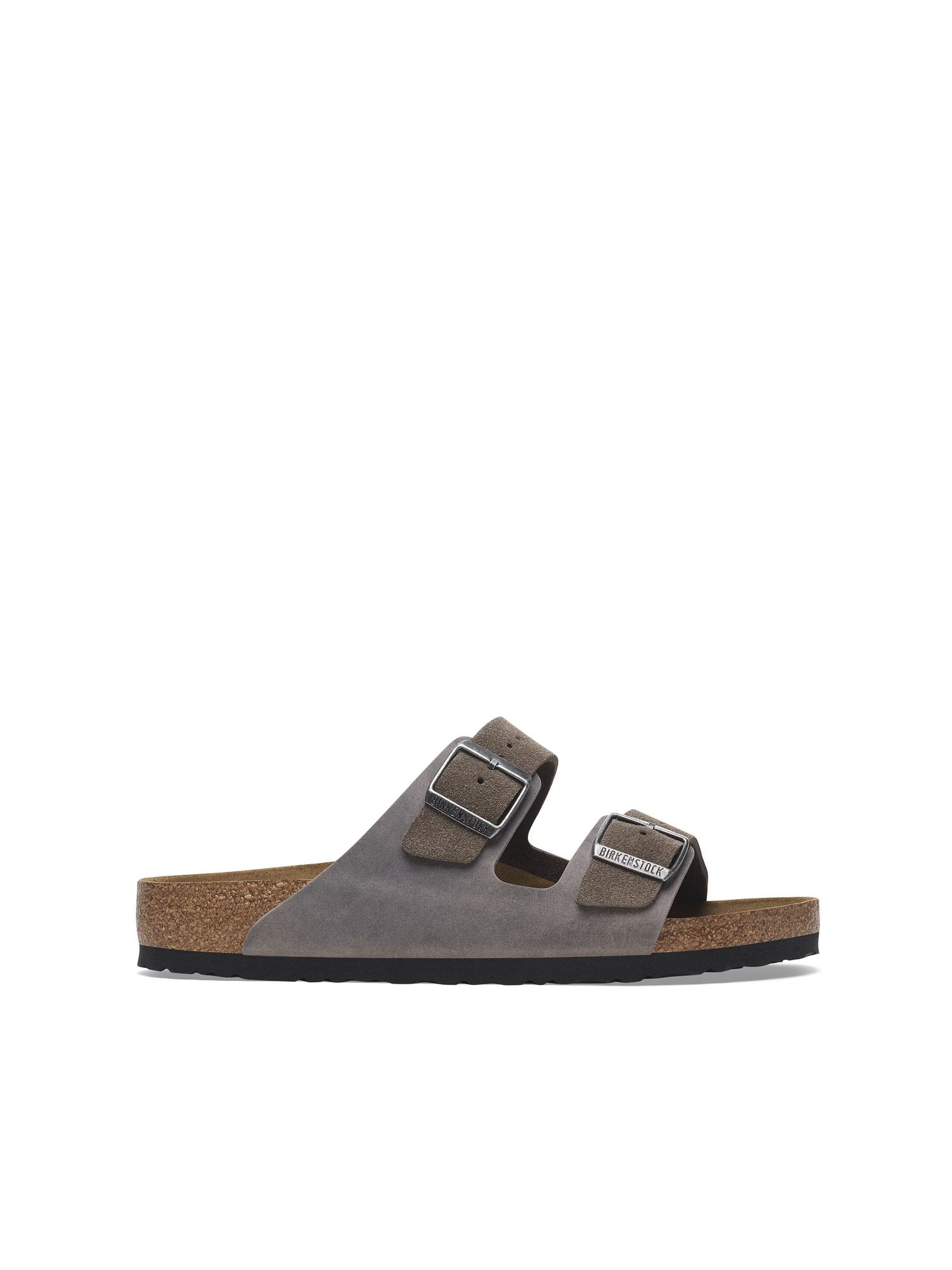 Birkenstock Arizona (Pelle oliata) Grigio