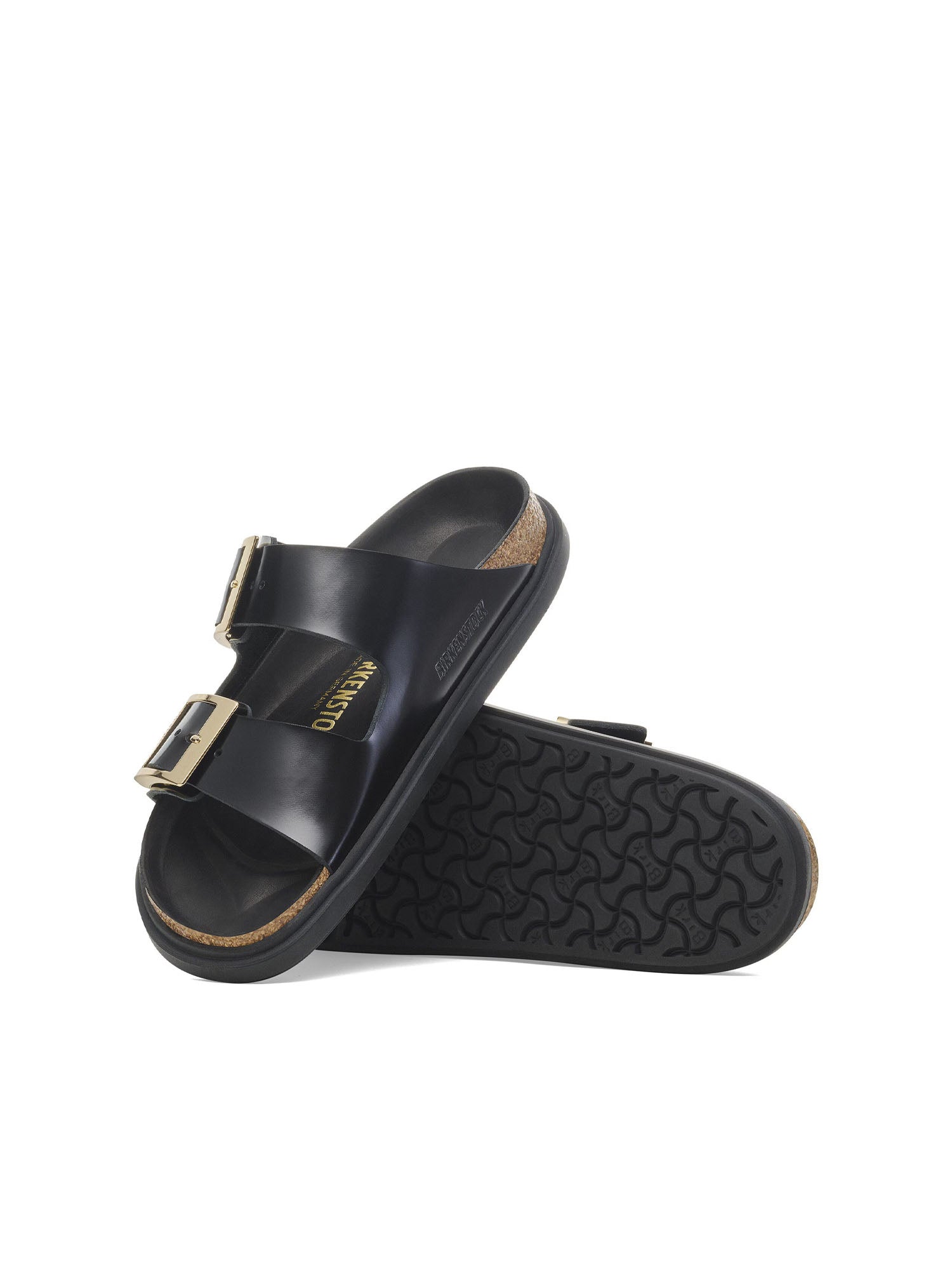Birkenstock Arizona Db Shine (Pelle Naturale) Nero