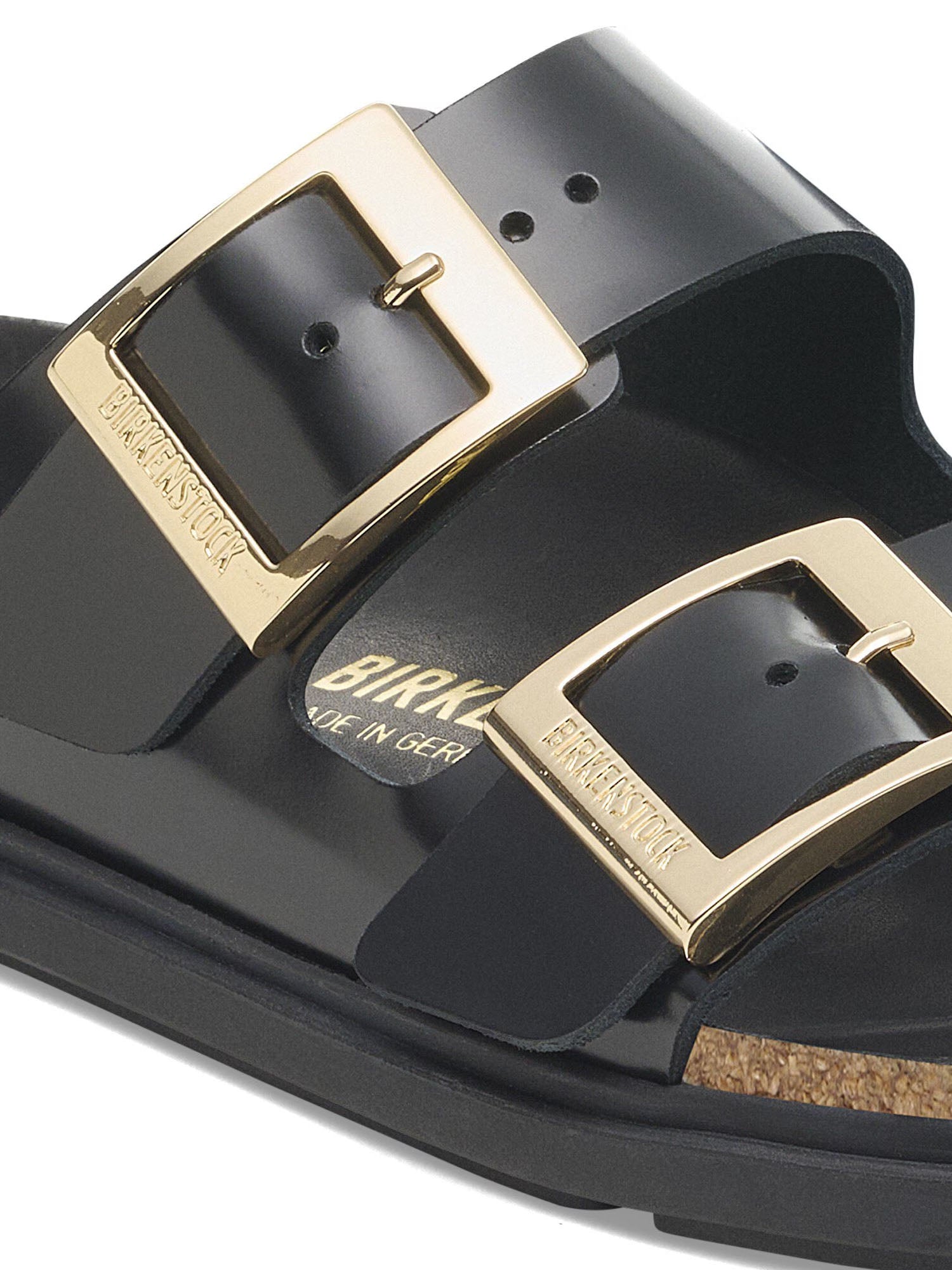 Birkenstock Arizona Db Shine (Pelle Naturale) Nero