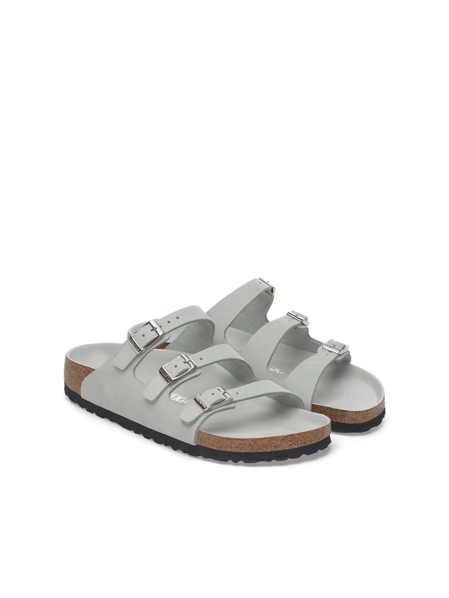 Birkenstock Florida (Nubuck Leather) Grigio