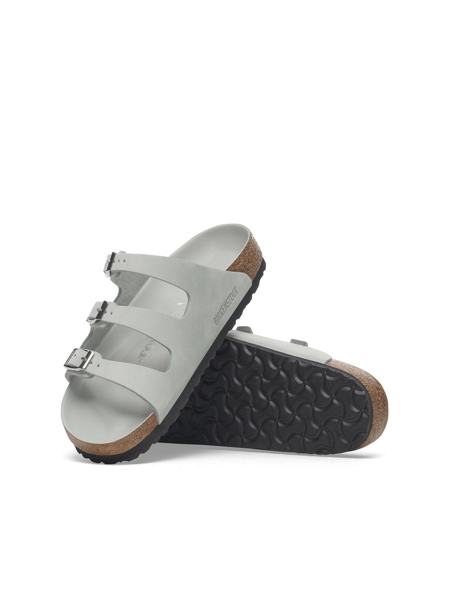 Birkenstock Florida (Nubuck Leather) Grigio