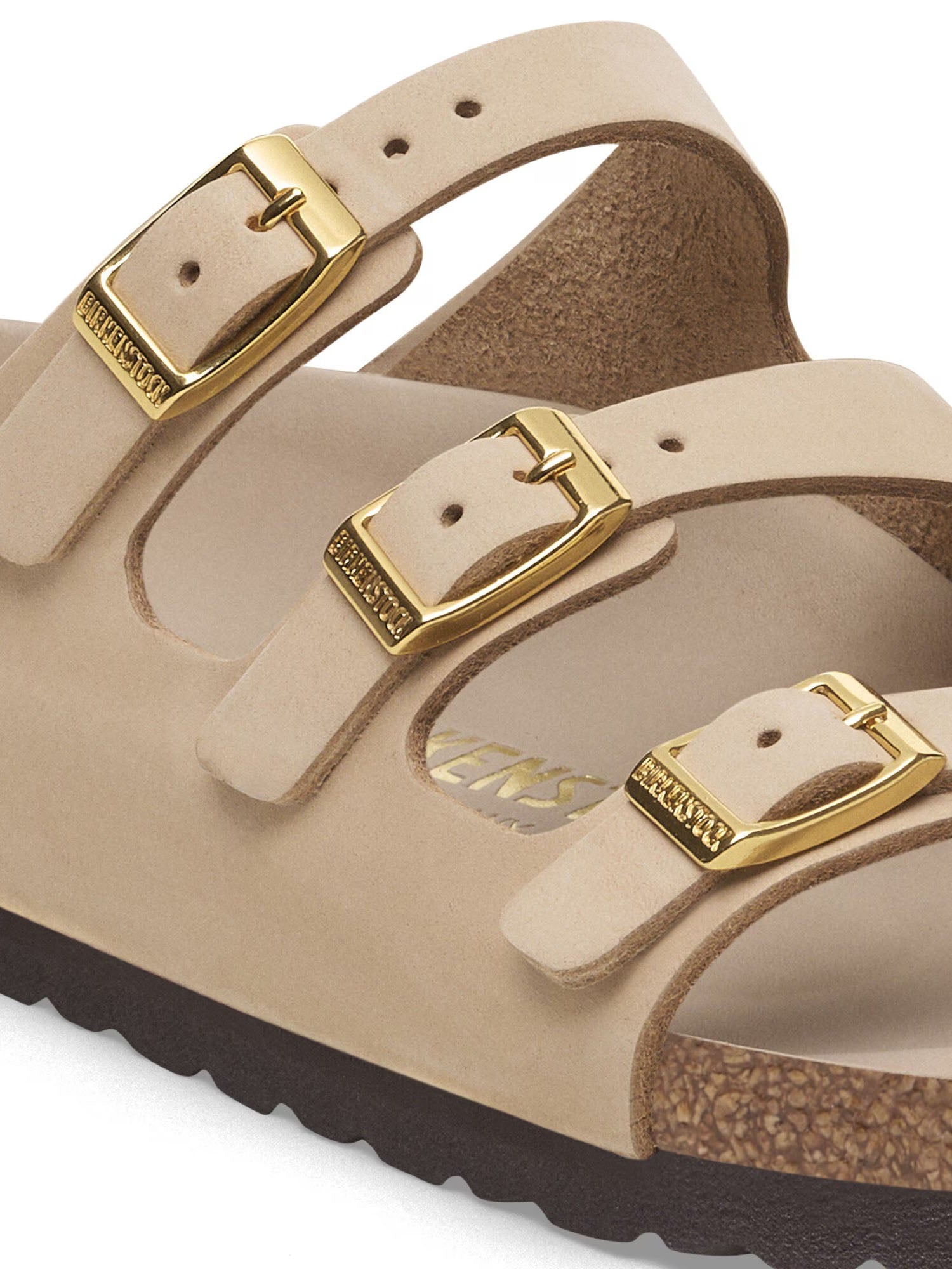 Birkenstock Florida (Nubuck Leather) Beige