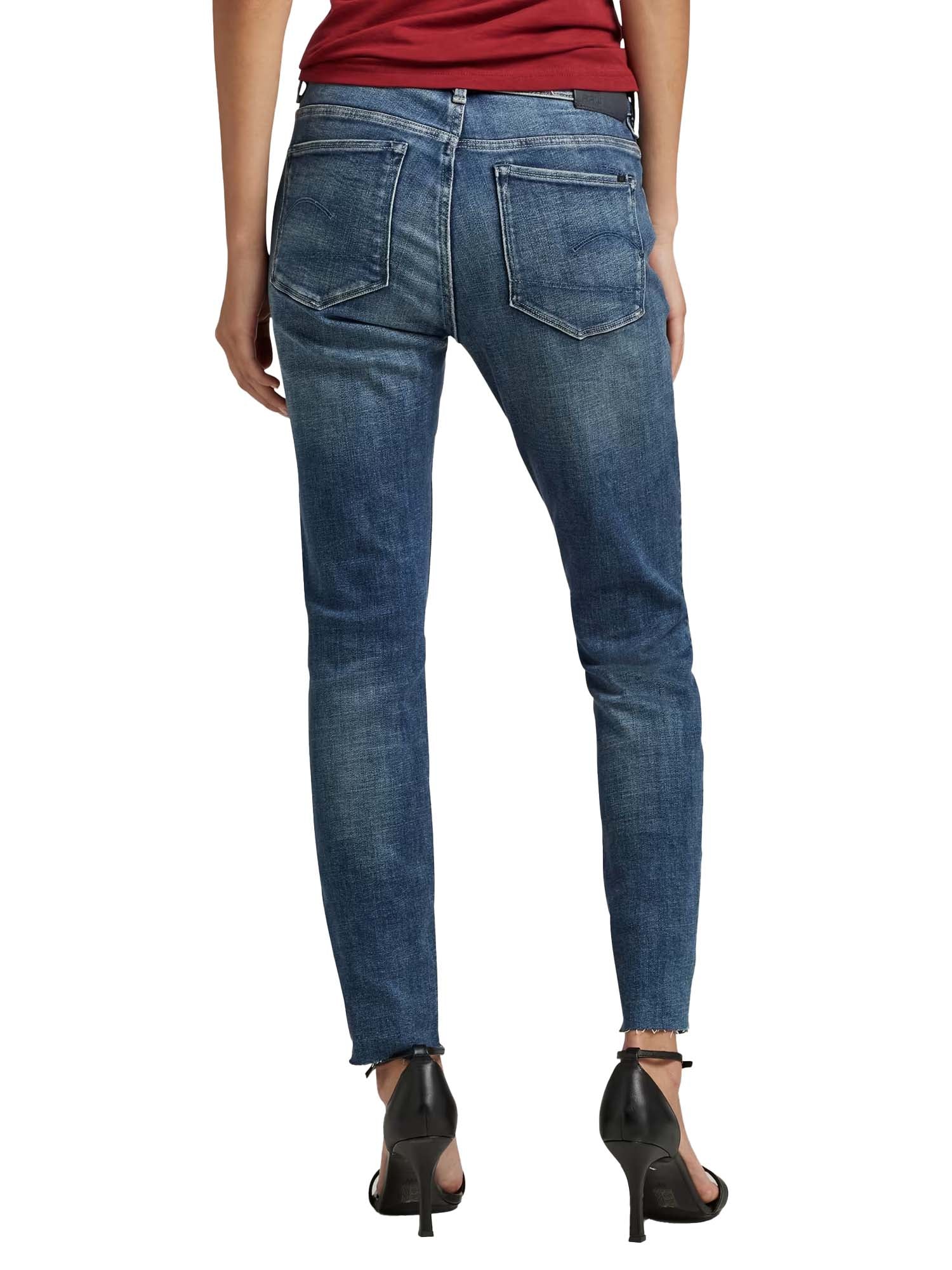 G-star Raw 3301 Skinny Ankle Jeans Blu