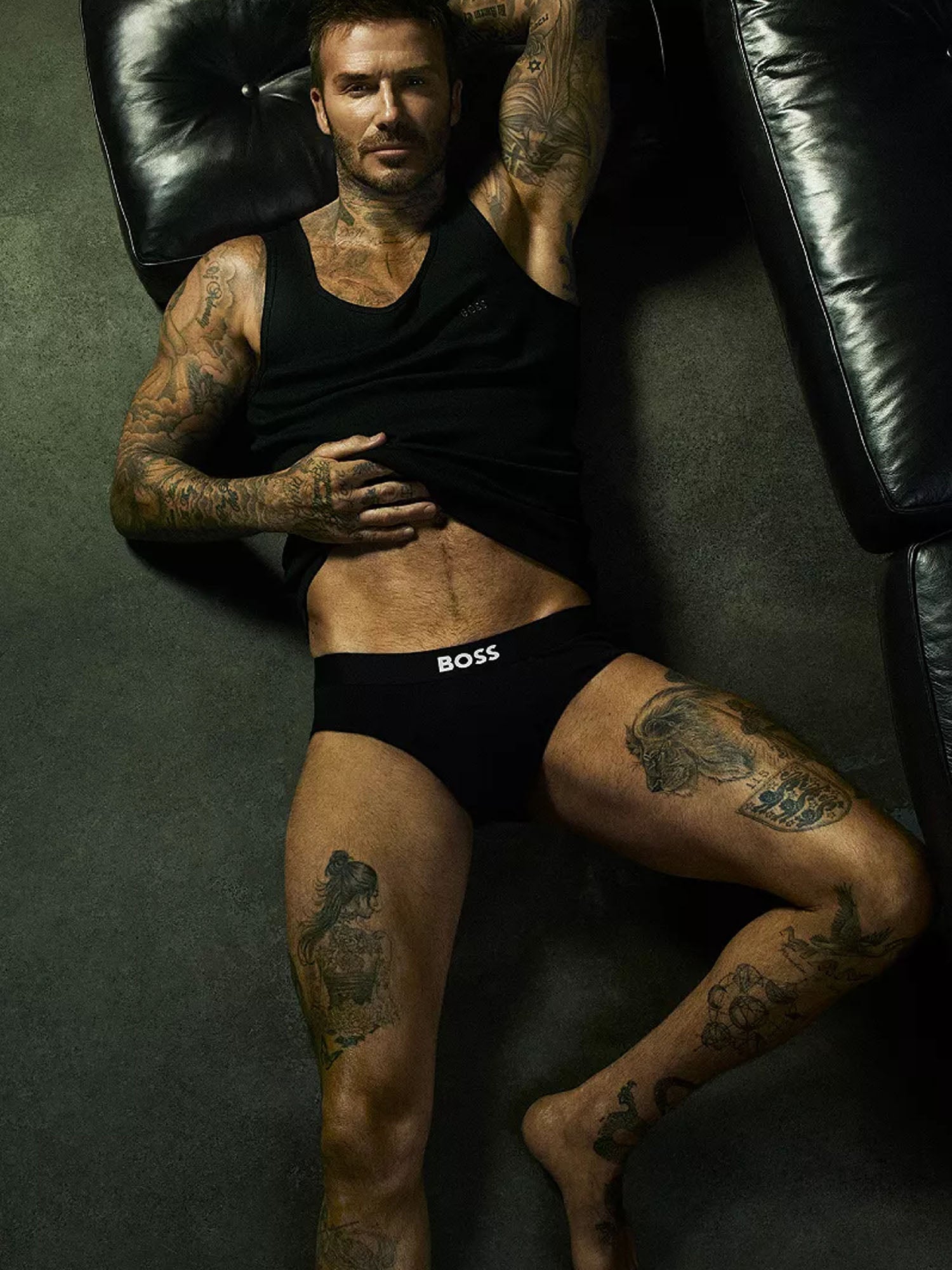 Boss Hipbr Slip Beckham Nero