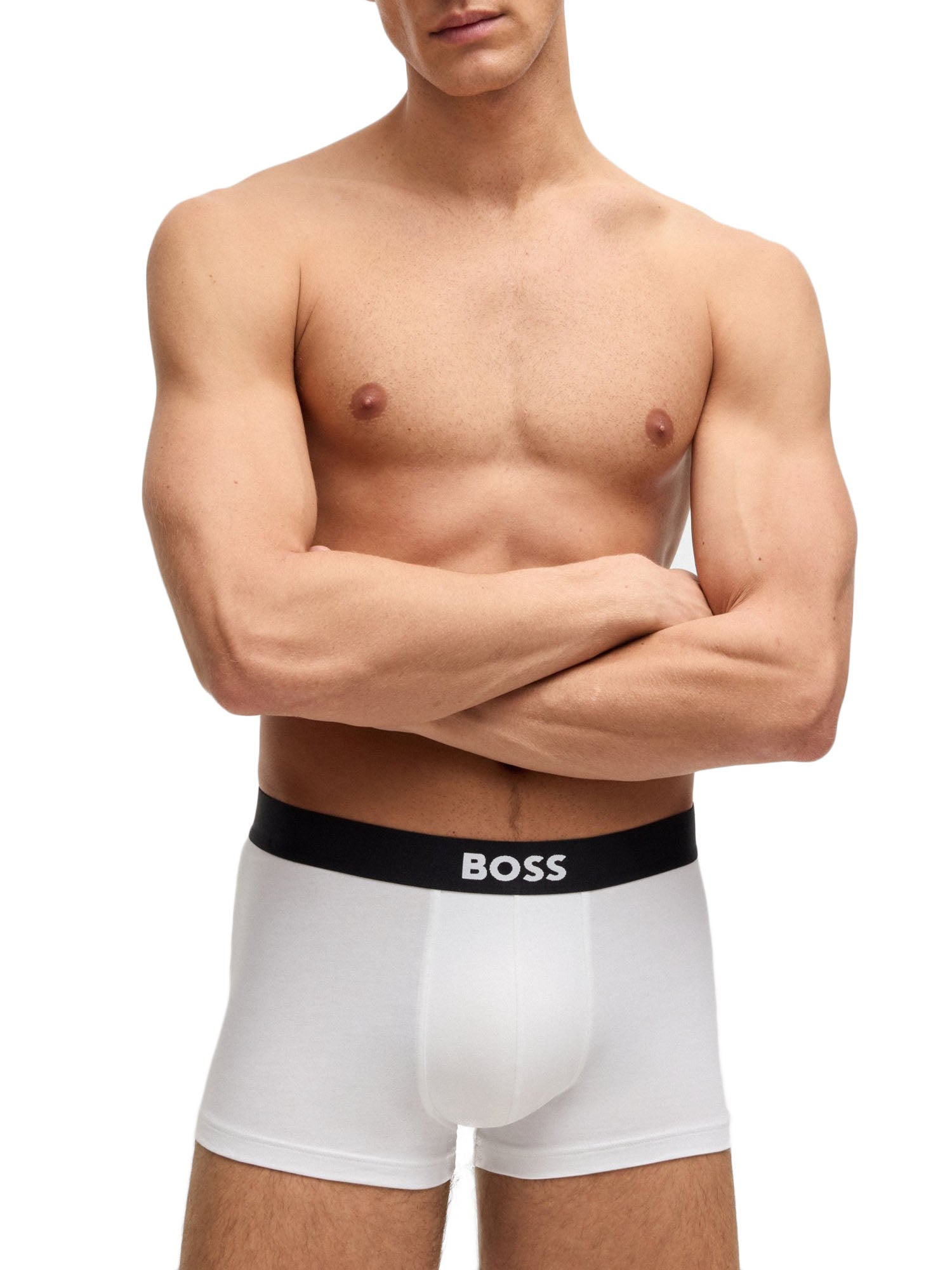 Boss Trunk Boxer Beckham Bianco